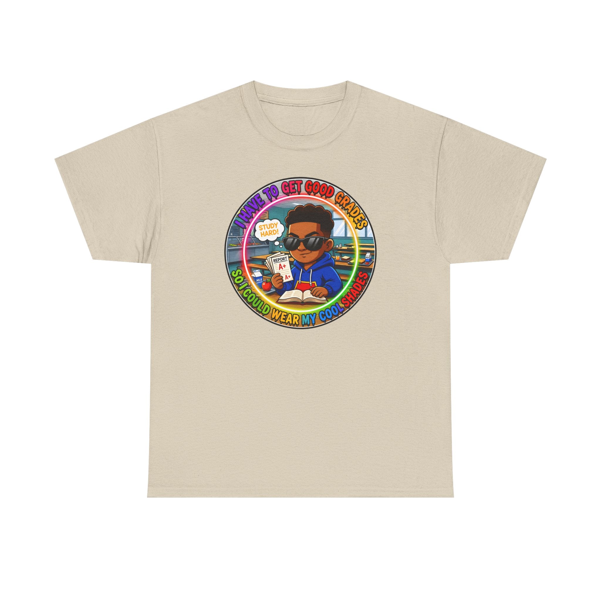 Retro 'I Have To Get Good Grades' Graphic Tee