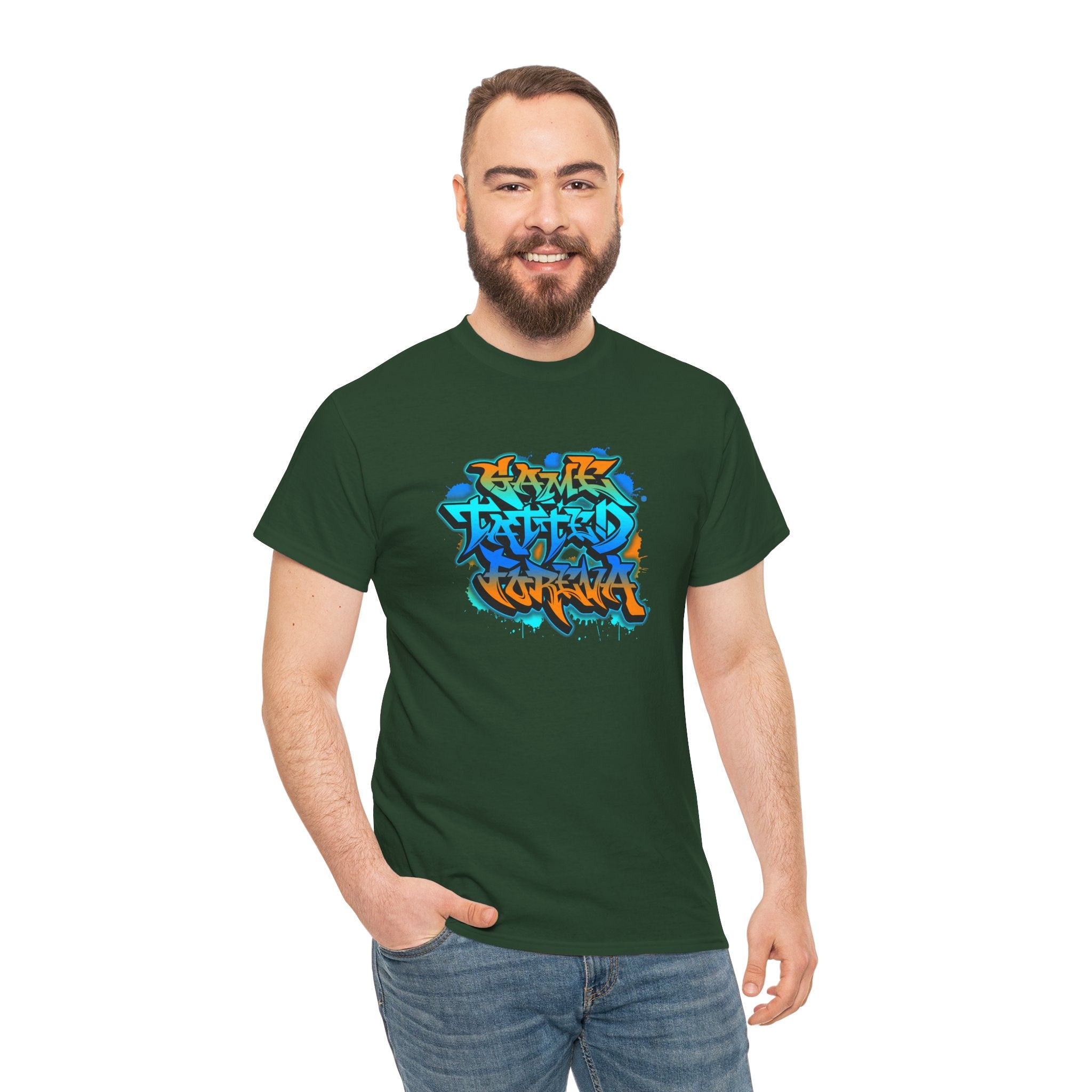 Graffiti 'Game Tatted Forever' T-Shirt – Urban Streetwear Tee