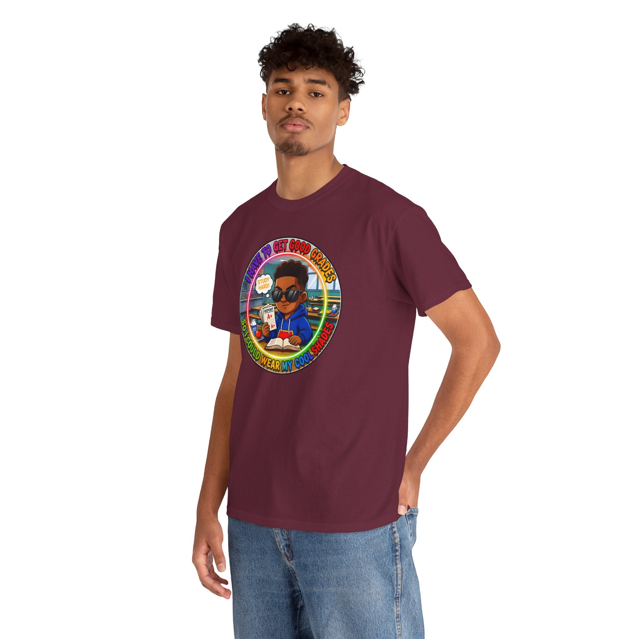 Retro 'I Have To Get Good Grades' Graphic Tee