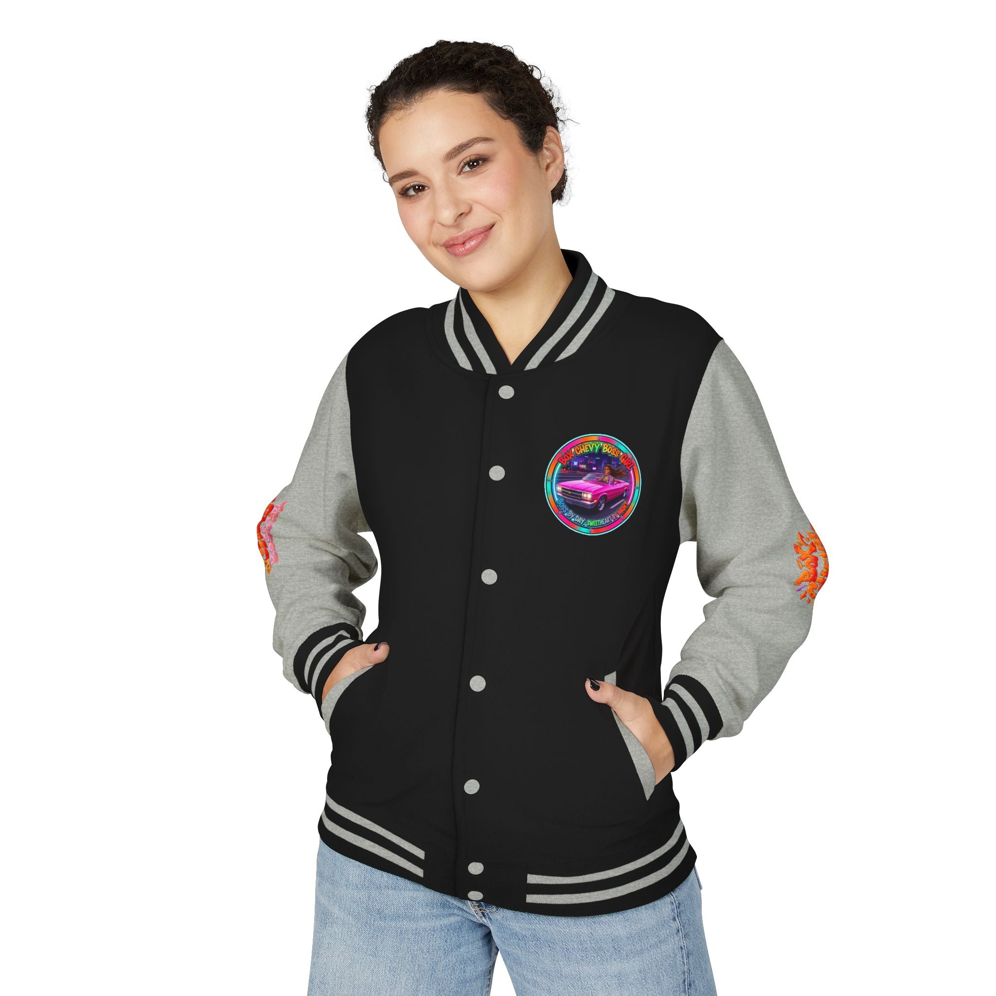 Letterman Jacket "Box Chevy Boss Girl"