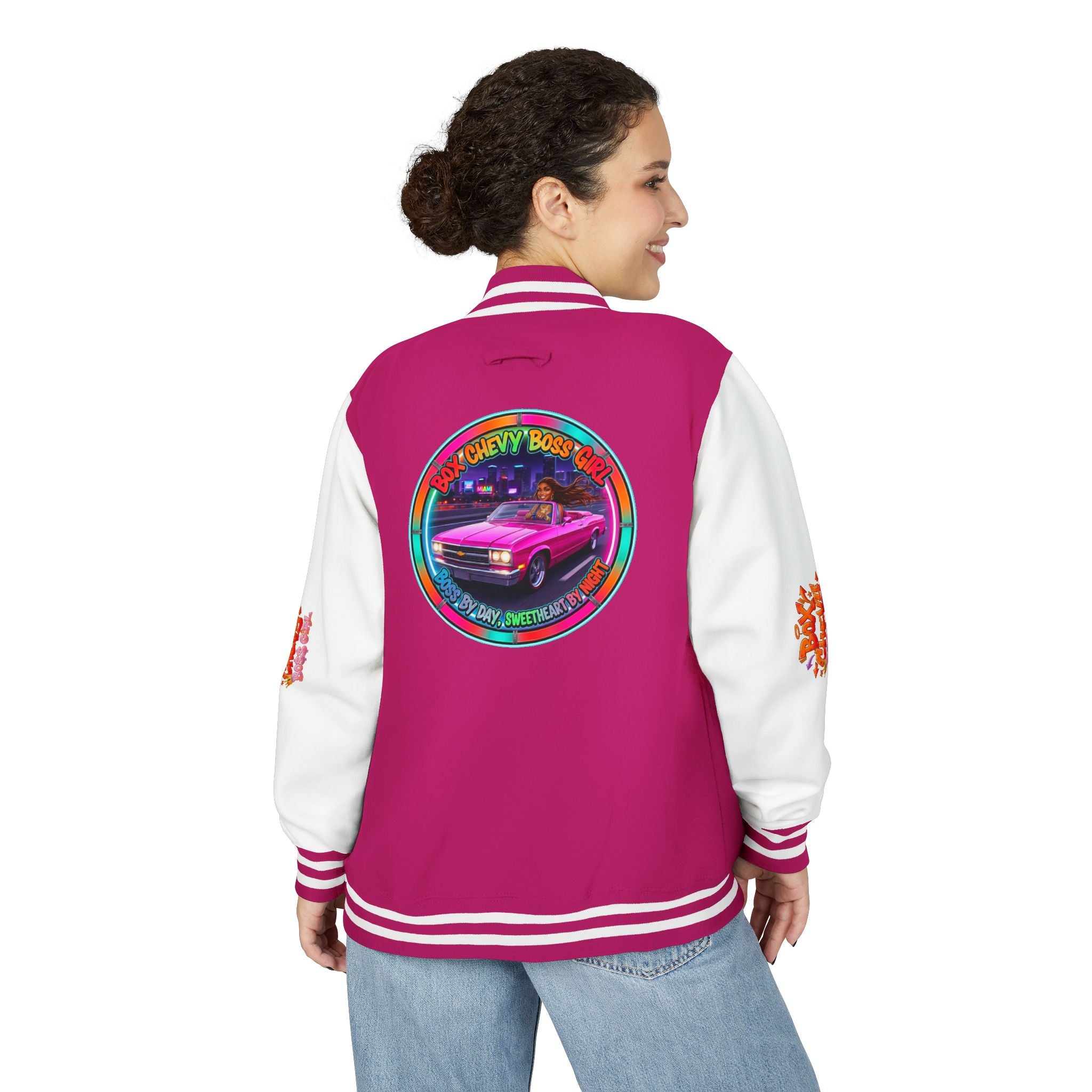 Letterman Jacket "Box Chevy Boss Girl"
