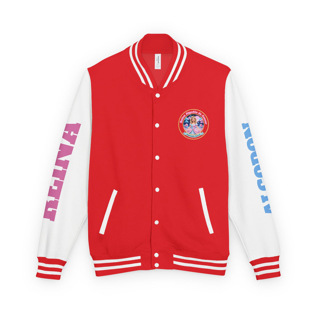 Letterman Jacket — "Reina Algodón de Azucar"-  Circle Logo