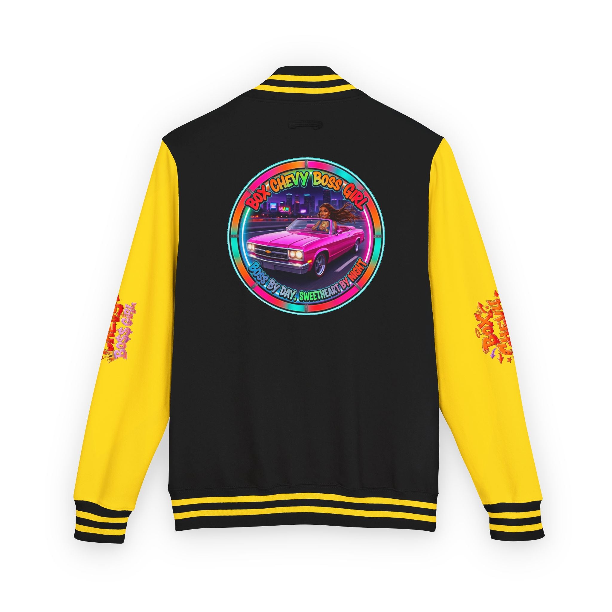 Letterman Jacket "Box Chevy Boss Girl"