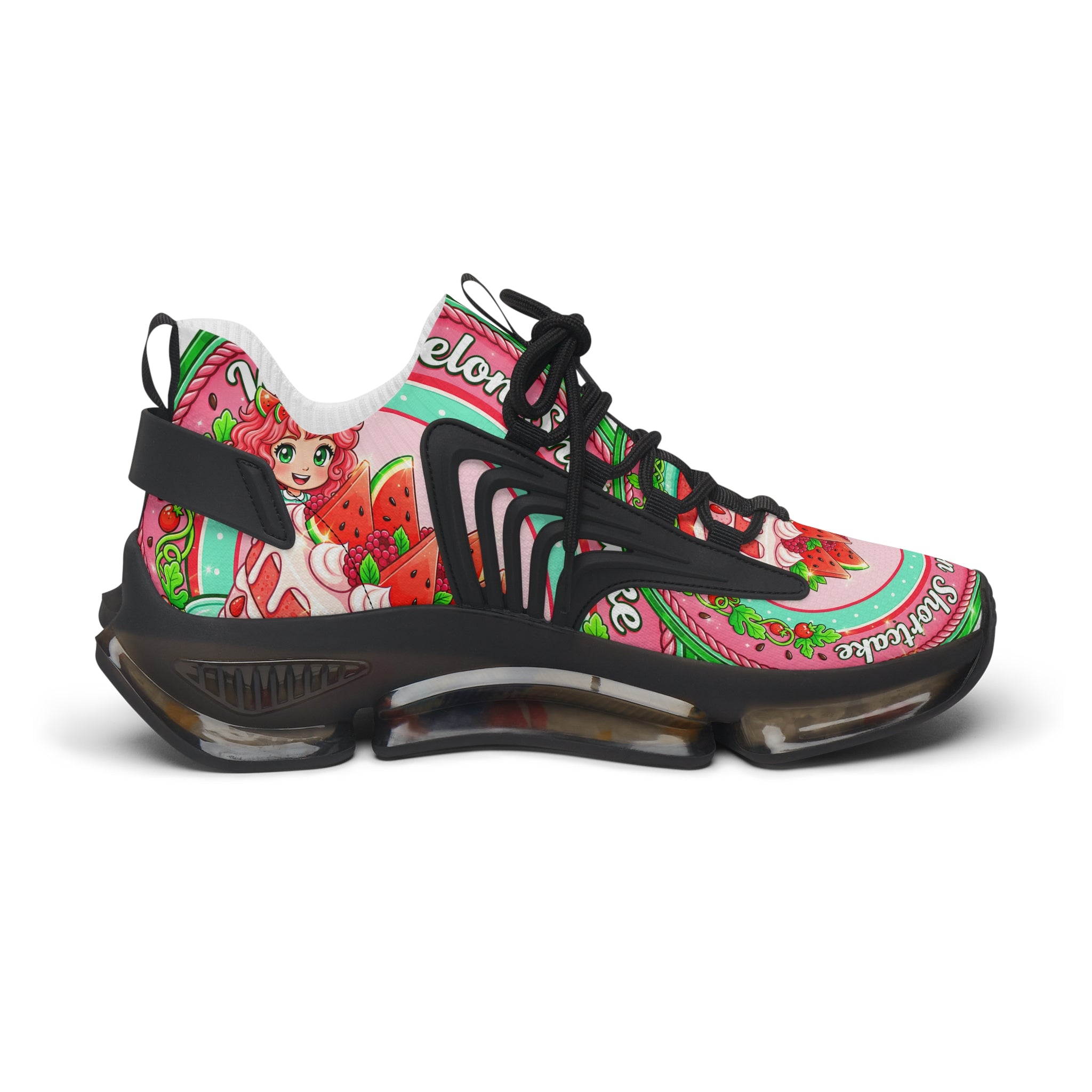 Women's Mesh Sneakers —" Watermelon Shortcake "Graphic Athletic Shoes