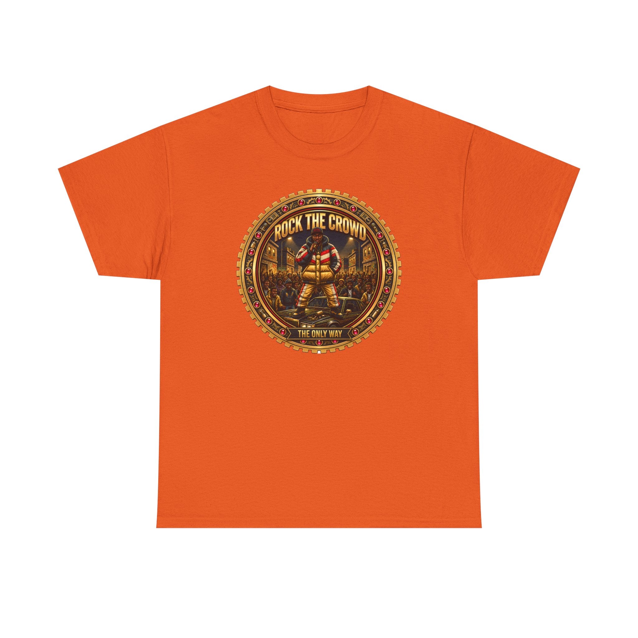 "Rock the Crowd" Tee — Vintage Concert Graphic Shirt