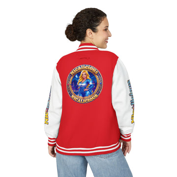 Letterman Jacket — "Nicalicious" Retro Crest Varsity Jacket