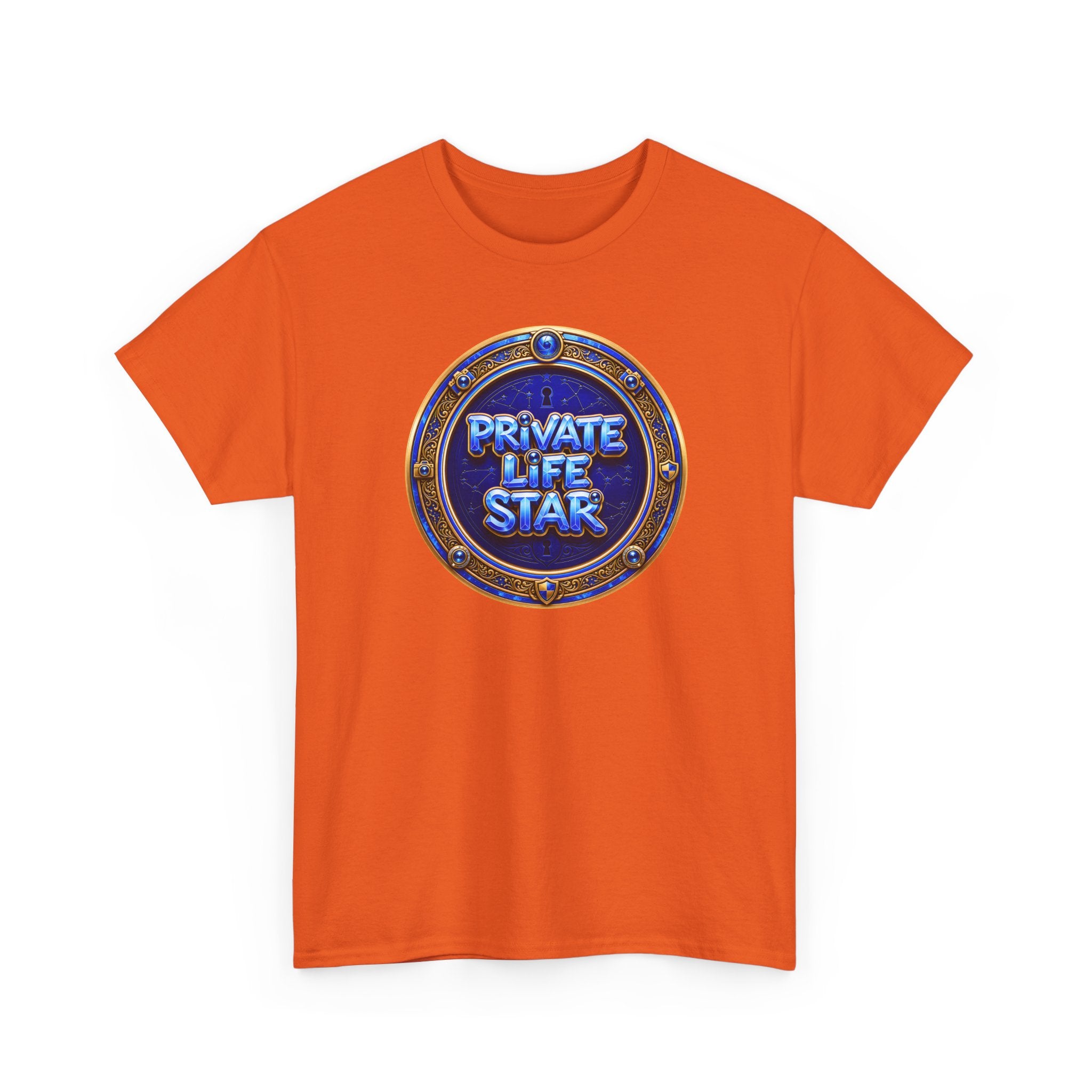 "Private Life Star" T-Shirt — Retro Badge Graphic Tee