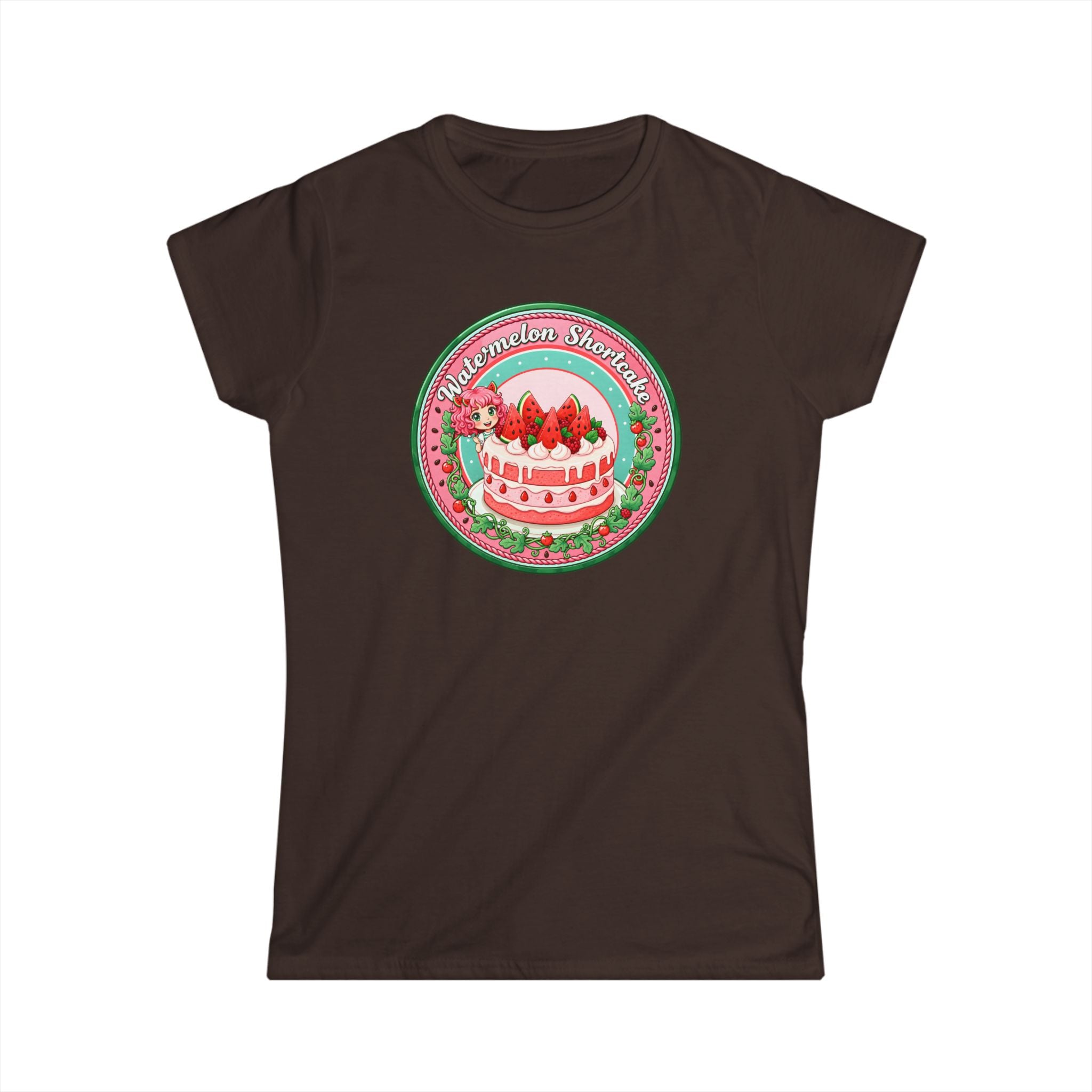 "Watermelon Shortcake" Vintage Badge T-Shirt