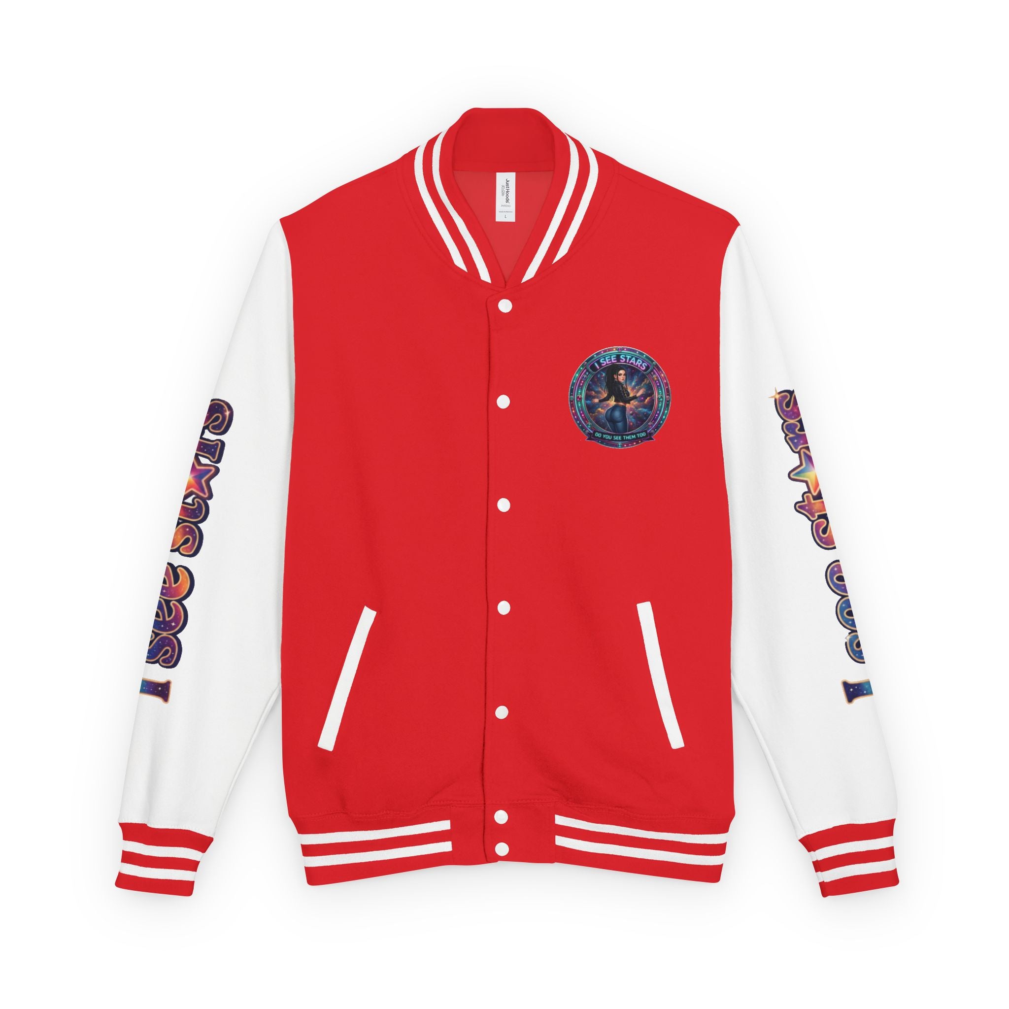 Heavyweight Letterman Jacket "I See Stars"
