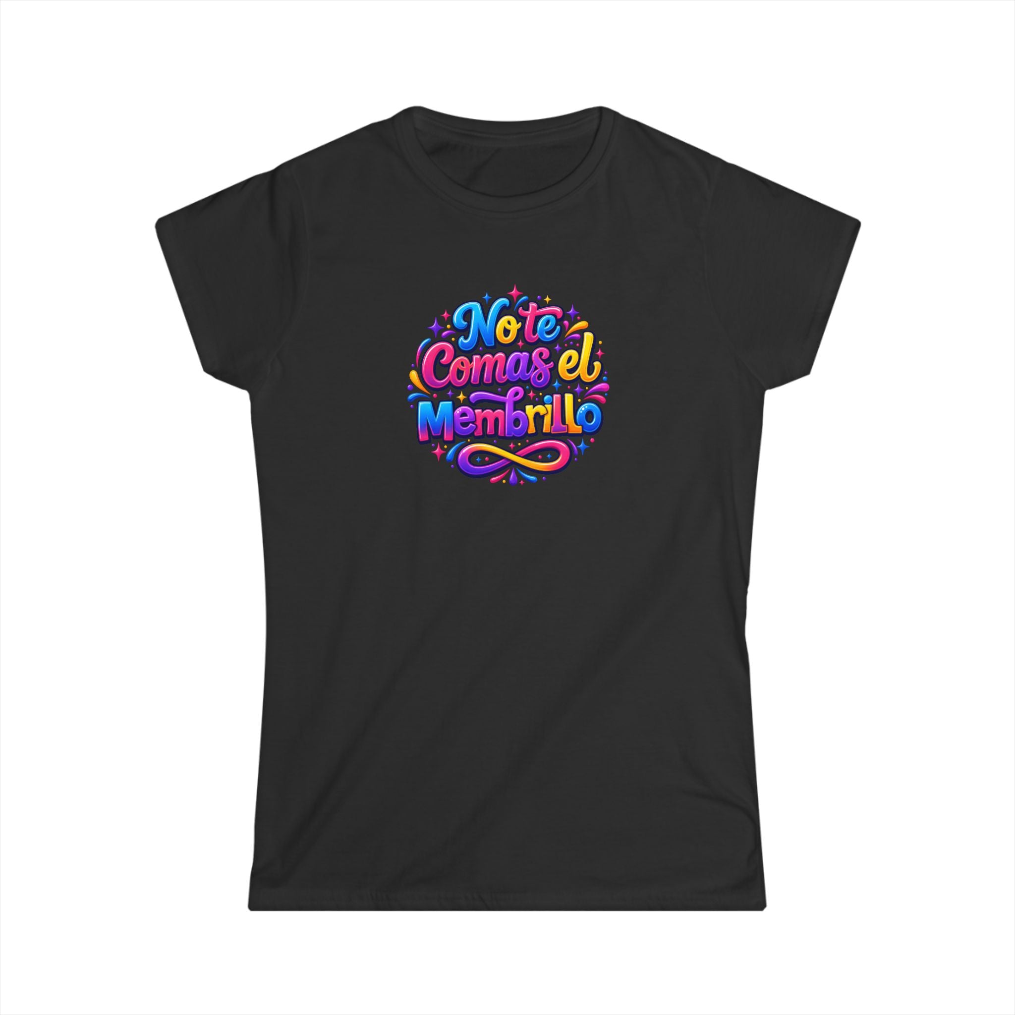 Women's Tee - 'No Te Comes el Mambo' Colorful Spanish Phrase Graphic