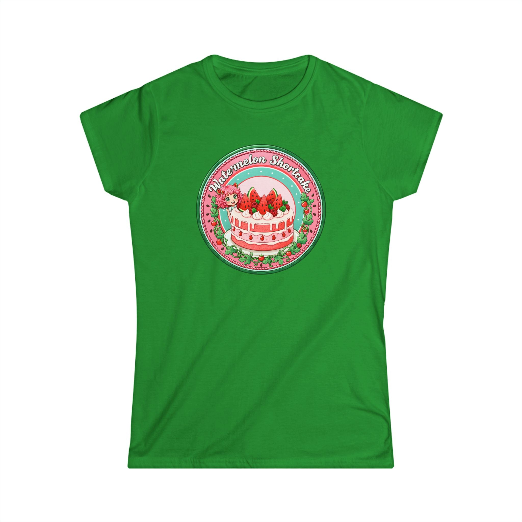"Watermelon Shortcake" Vintage Badge T-Shirt
