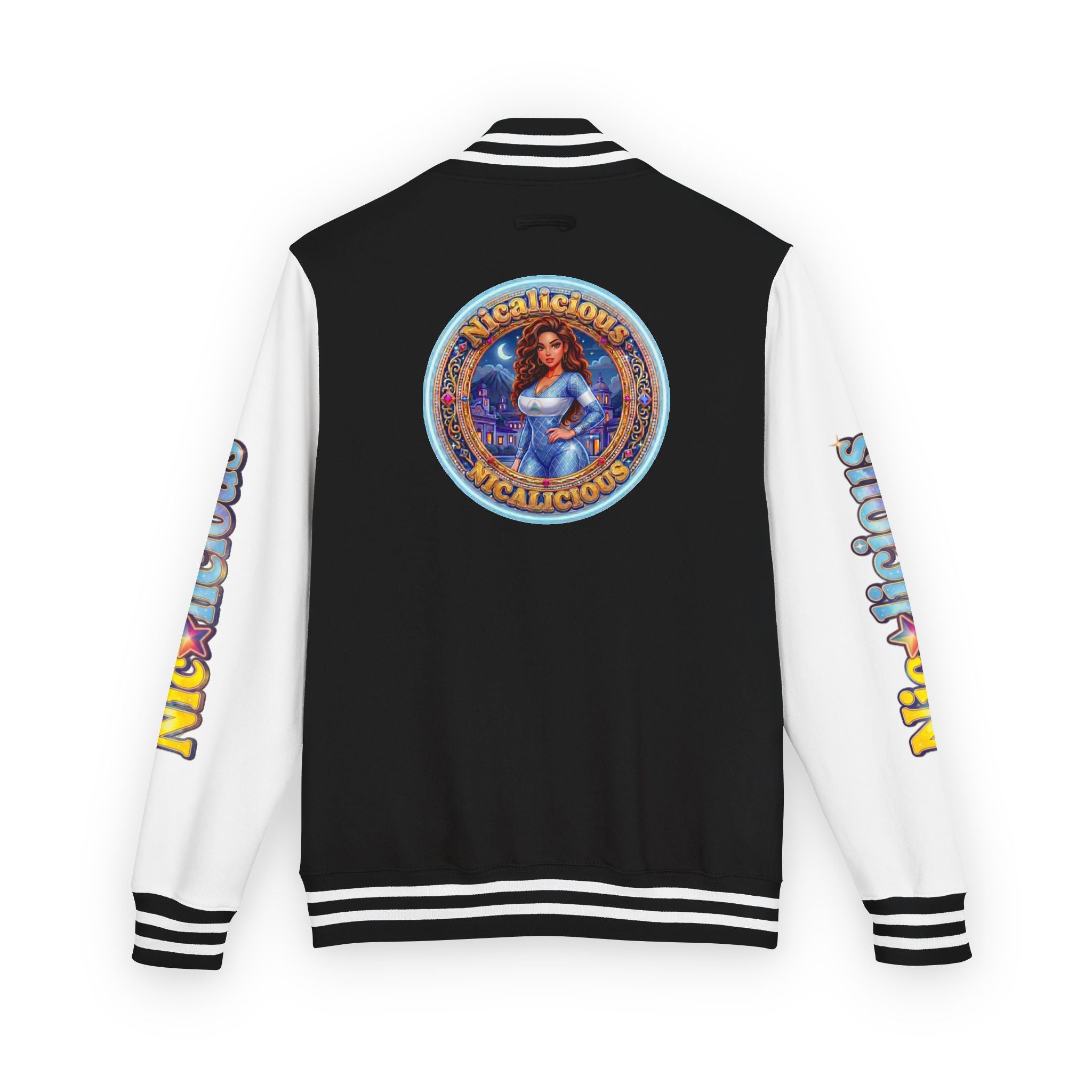 "Nicalicious" Letterman Jacket — Retro Varsity Jacket
