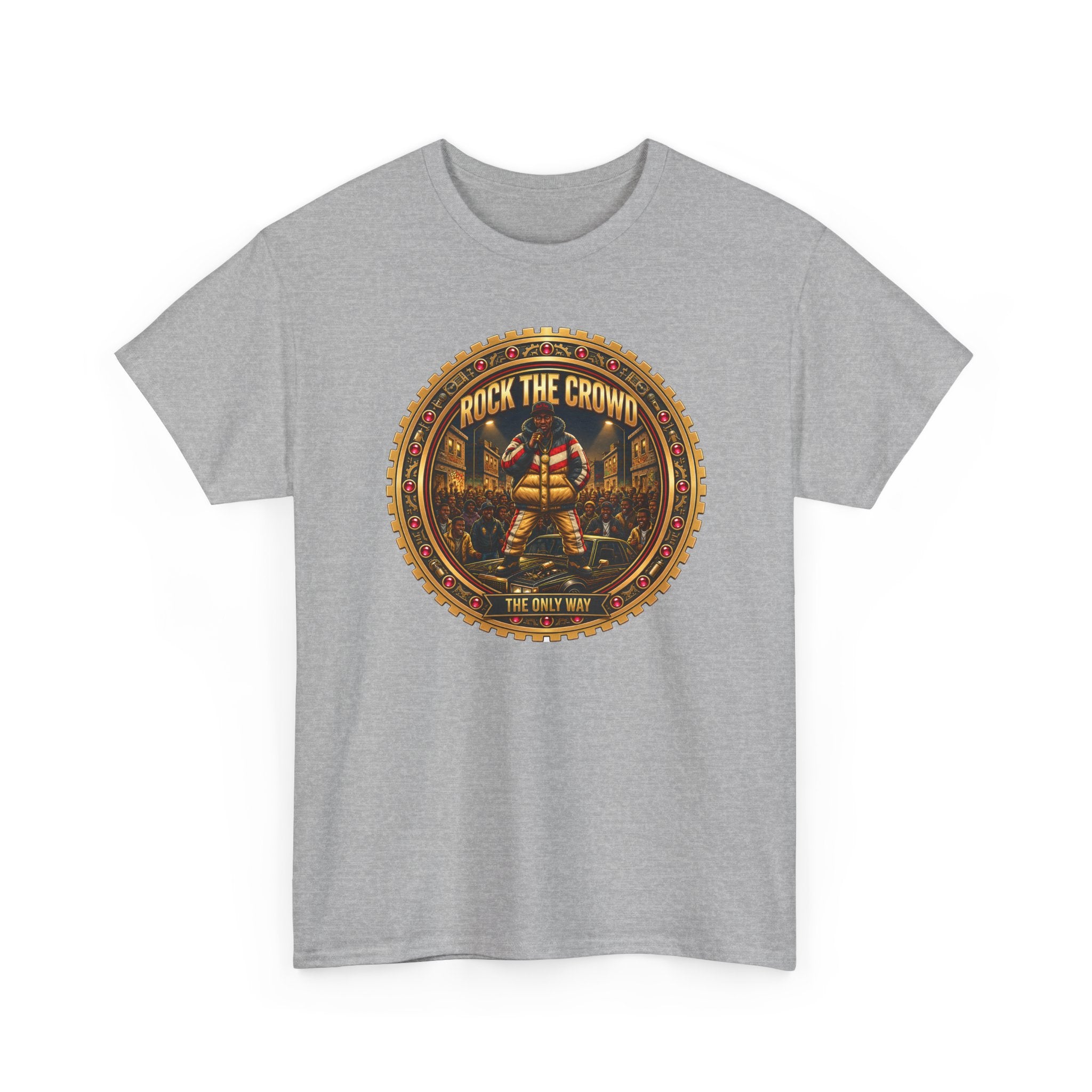 "Rock the Crowd" Tee — Vintage Concert Graphic Shirt
