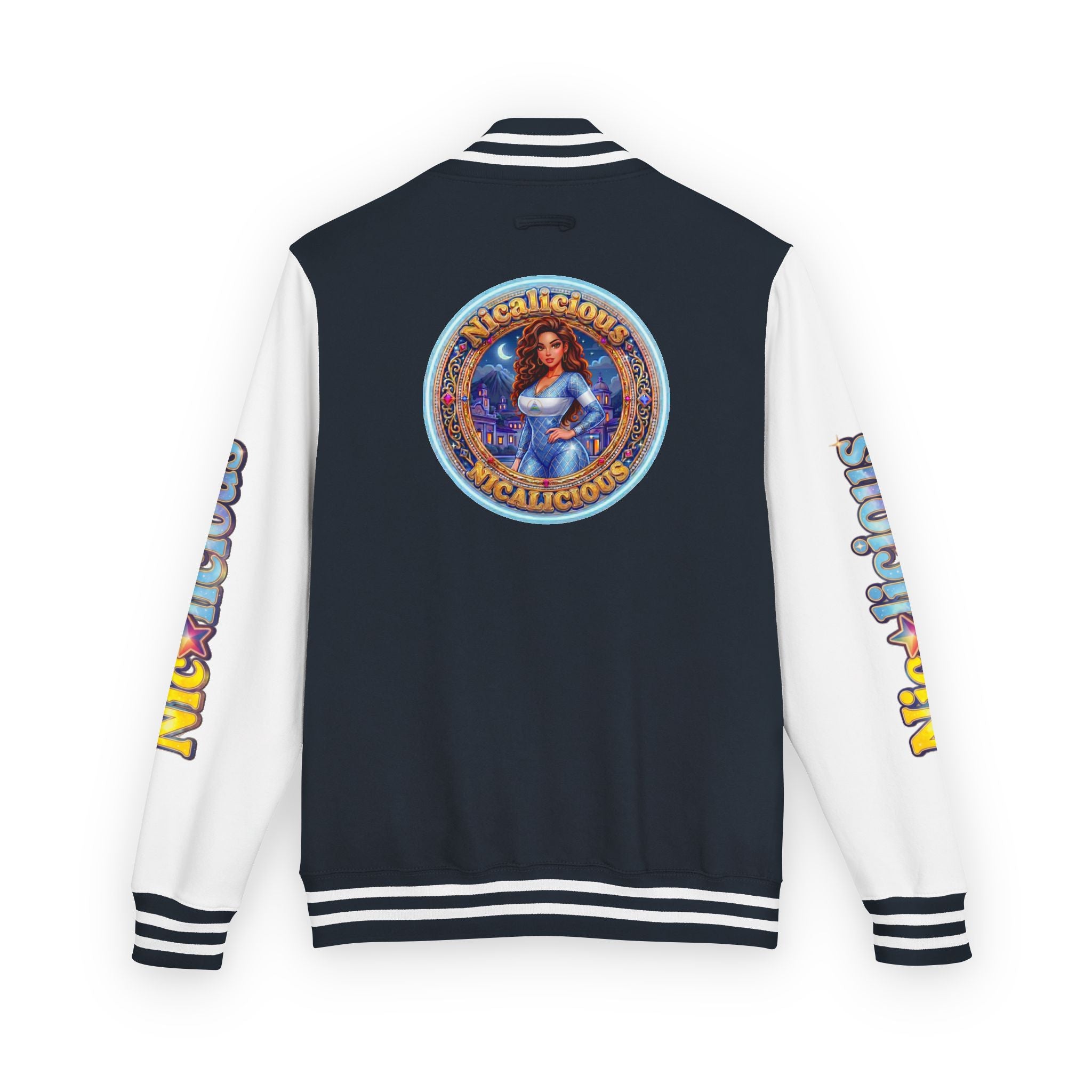 "Nicalicious" Letterman Jacket — Retro Varsity Jacket