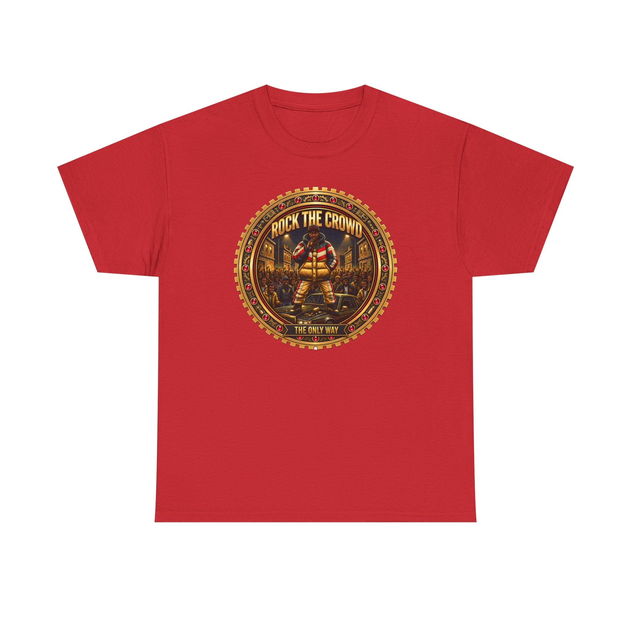 "Rock the Crowd" Tee — Vintage Concert Graphic Shirt