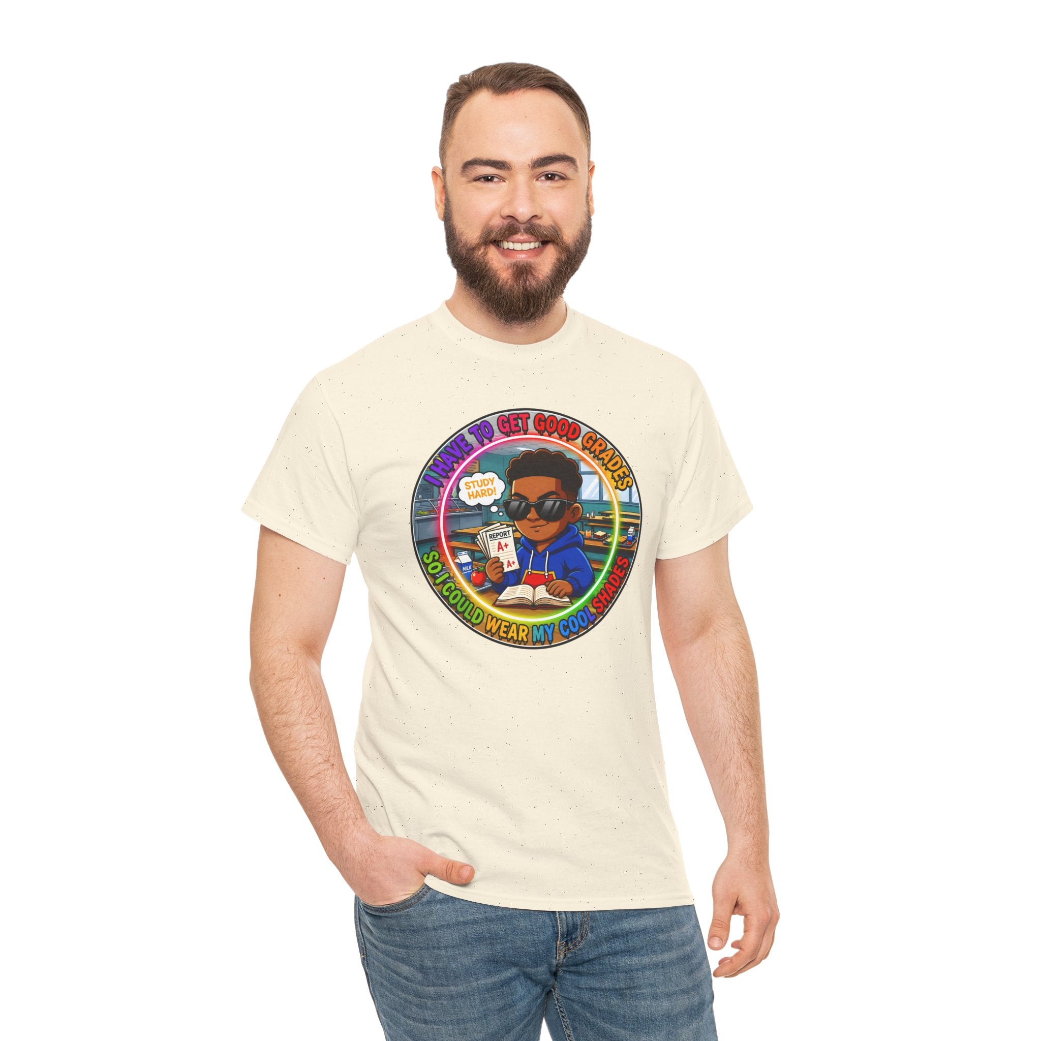 Retro 'I Have To Get Good Grades' Graphic Tee