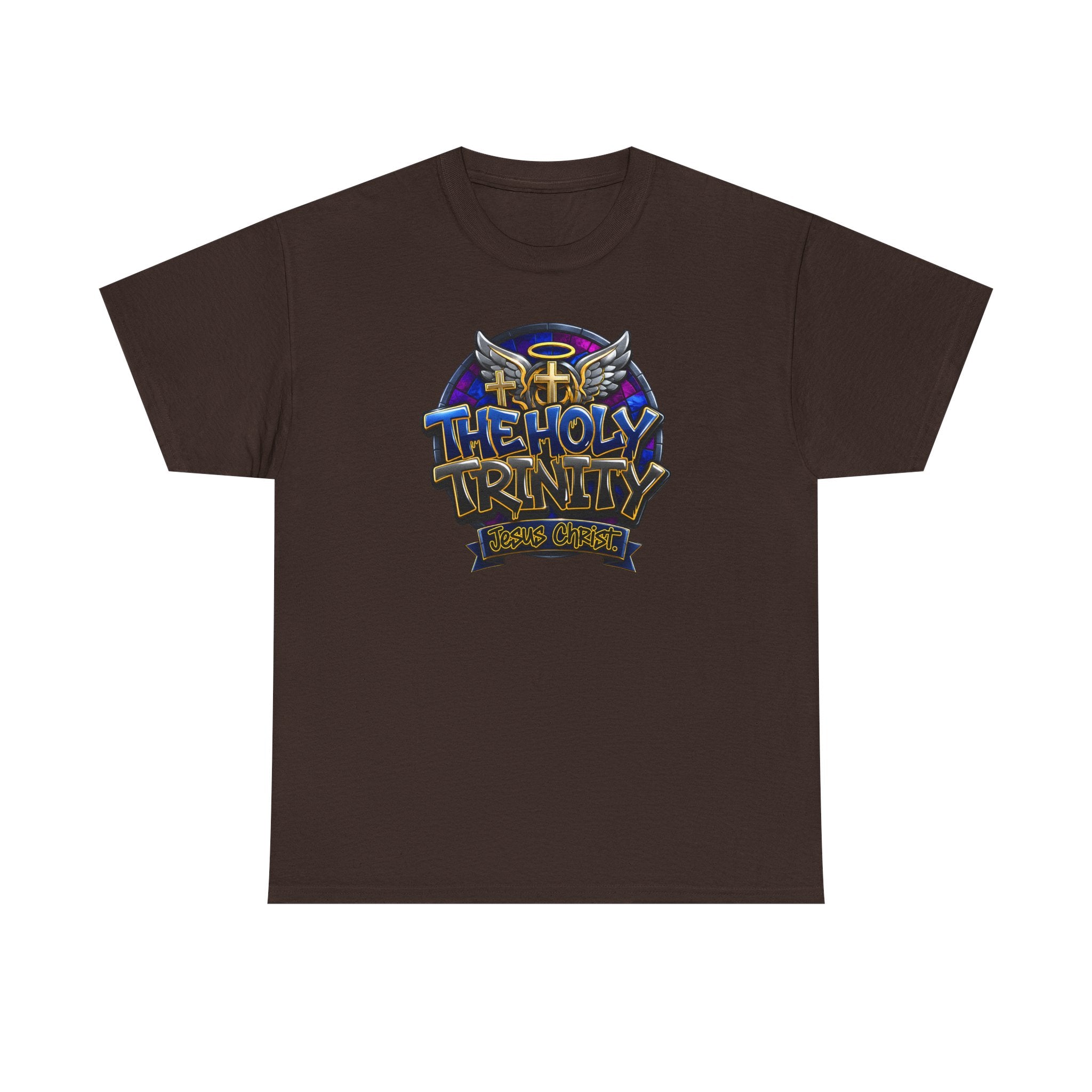 The Holy Trinity Tee — Christian Faith Graphic T-Shirt