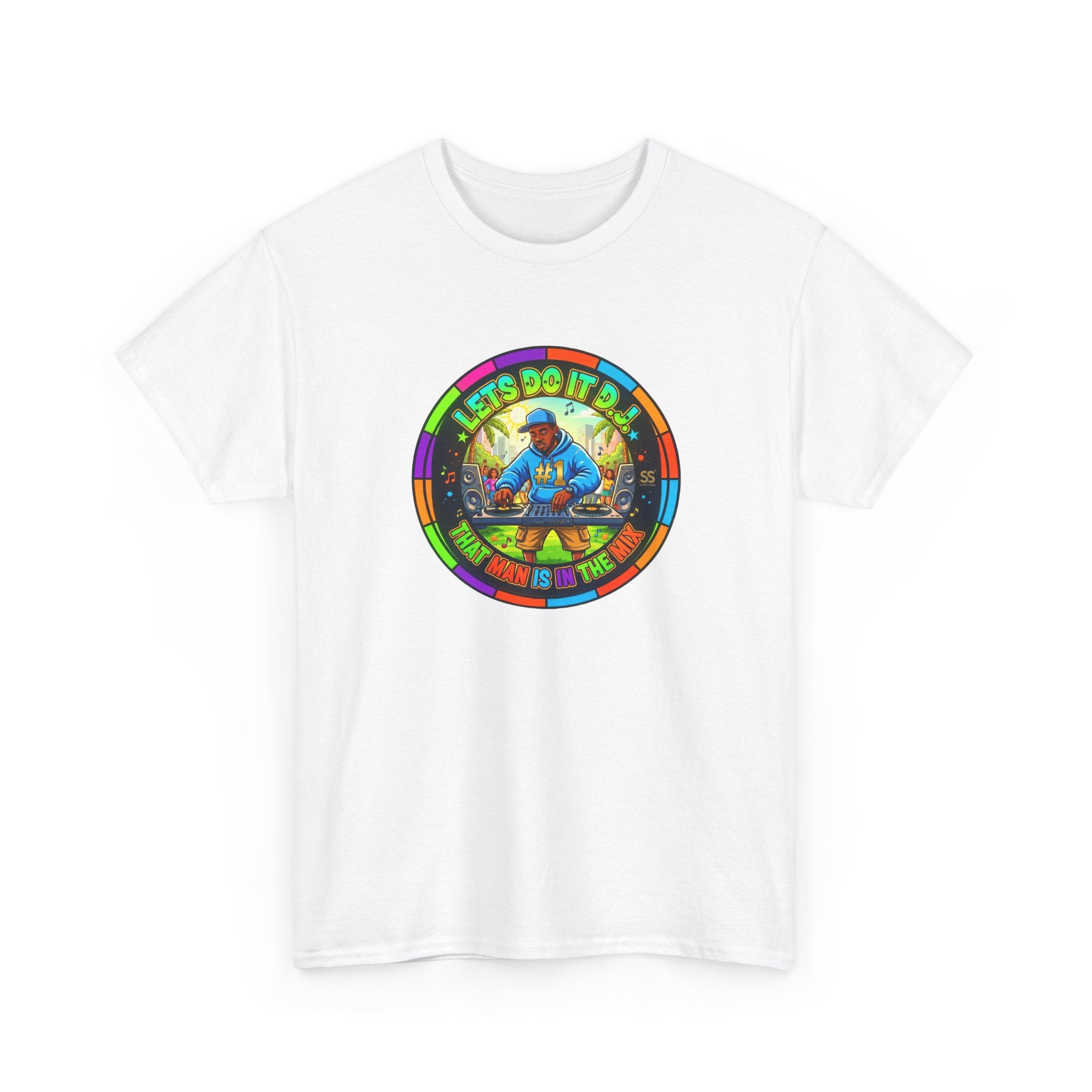 T-Shirt — "Let's Do It Dj!" Retro Camper Road Trip Graphic Tee