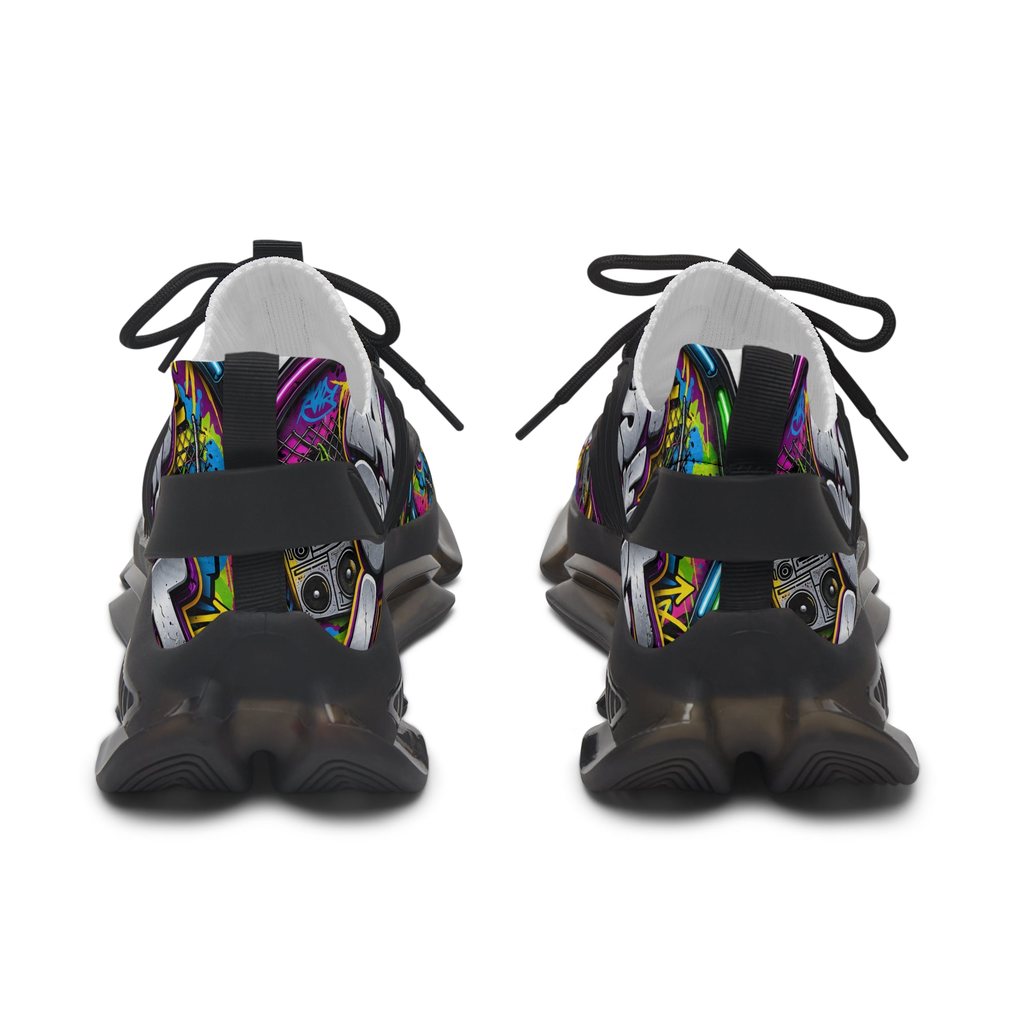 Graphic Mesh Sneakers — "The Last One" Bold Streetwear Trainers