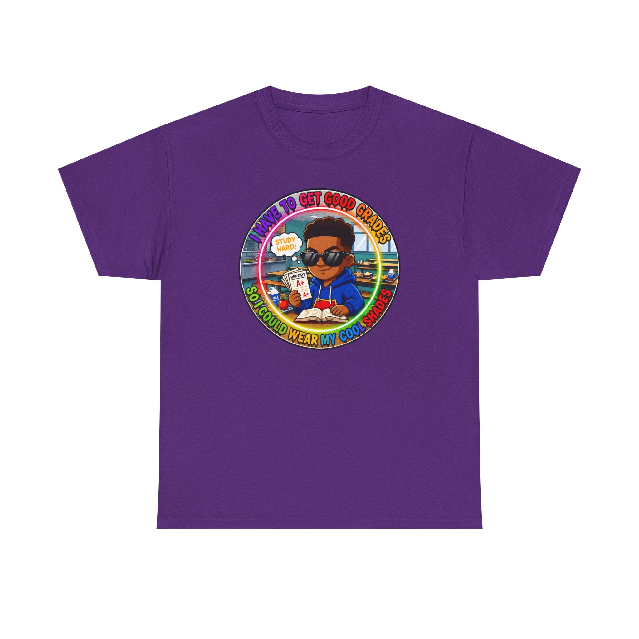 Retro 'I Have To Get Good Grades' Graphic Tee