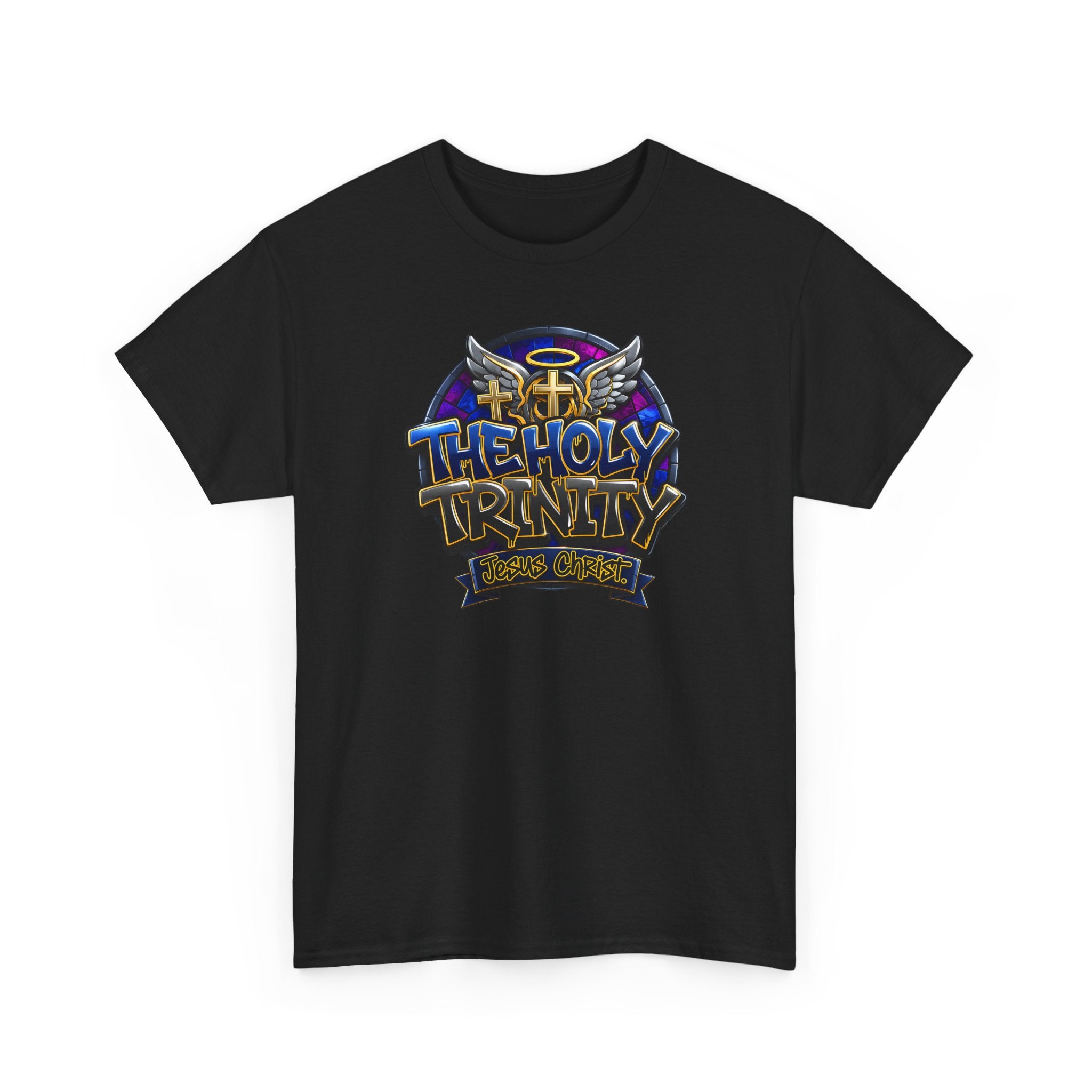 The Holy Trinity Tee — Christian Faith Graphic T-Shirt