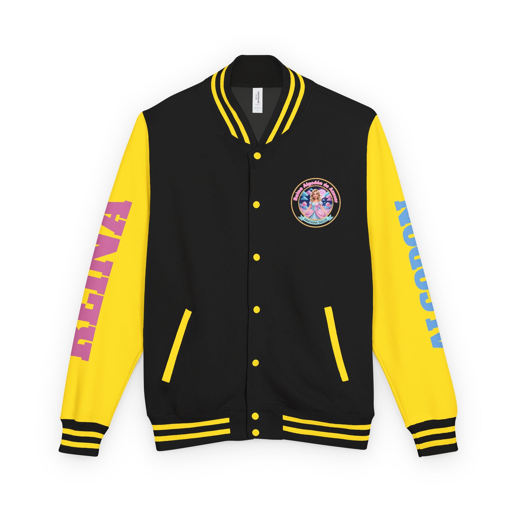 Letterman Jacket — "Reina Algodón de Azucar"-  Circle Logo