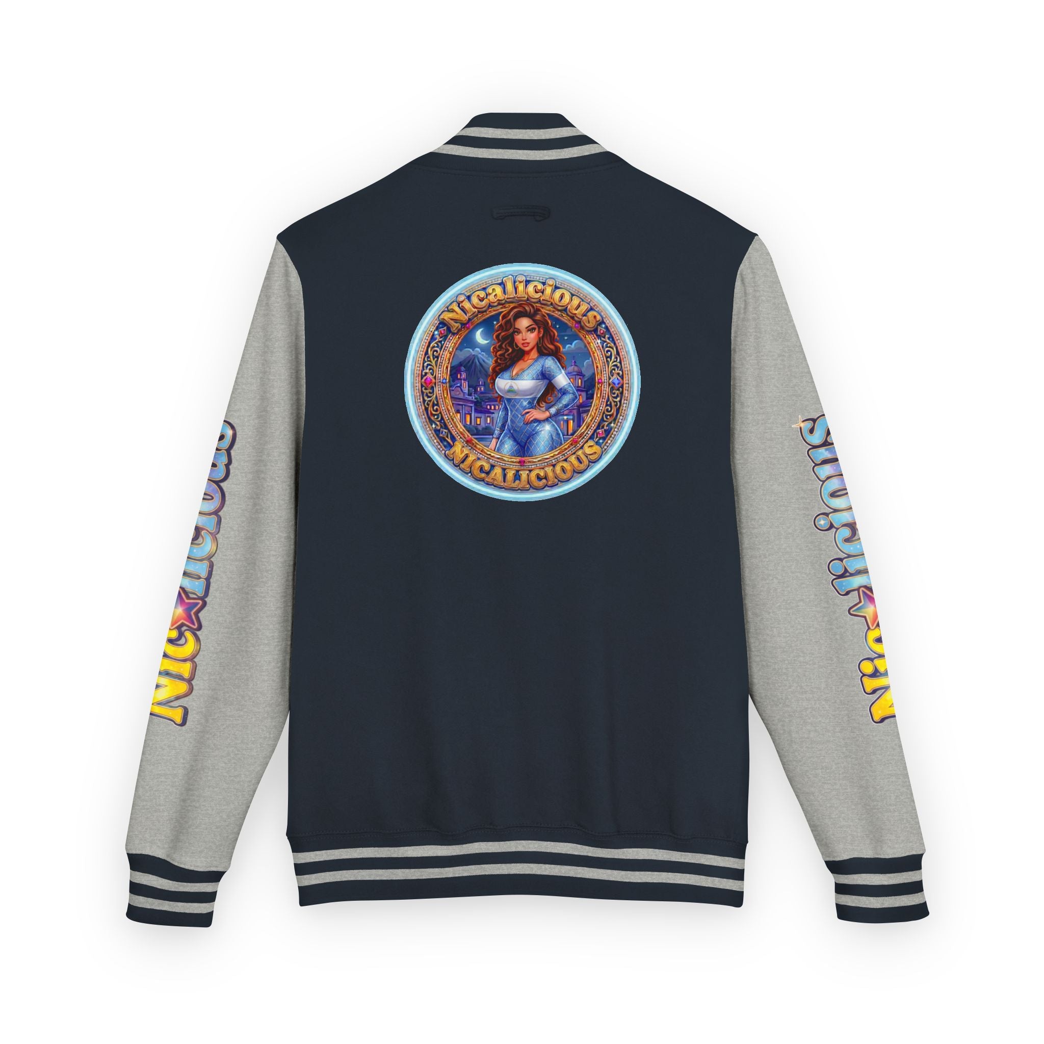 "Nicalicious" Letterman Jacket — Retro Varsity Jacket