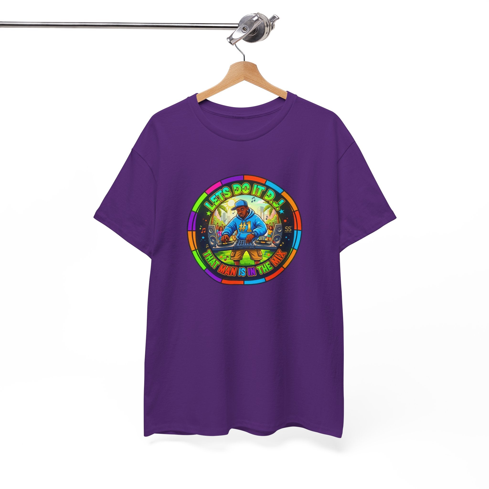 T-Shirt — "Let's Do It Dj!" Retro Camper Road Trip Graphic Tee