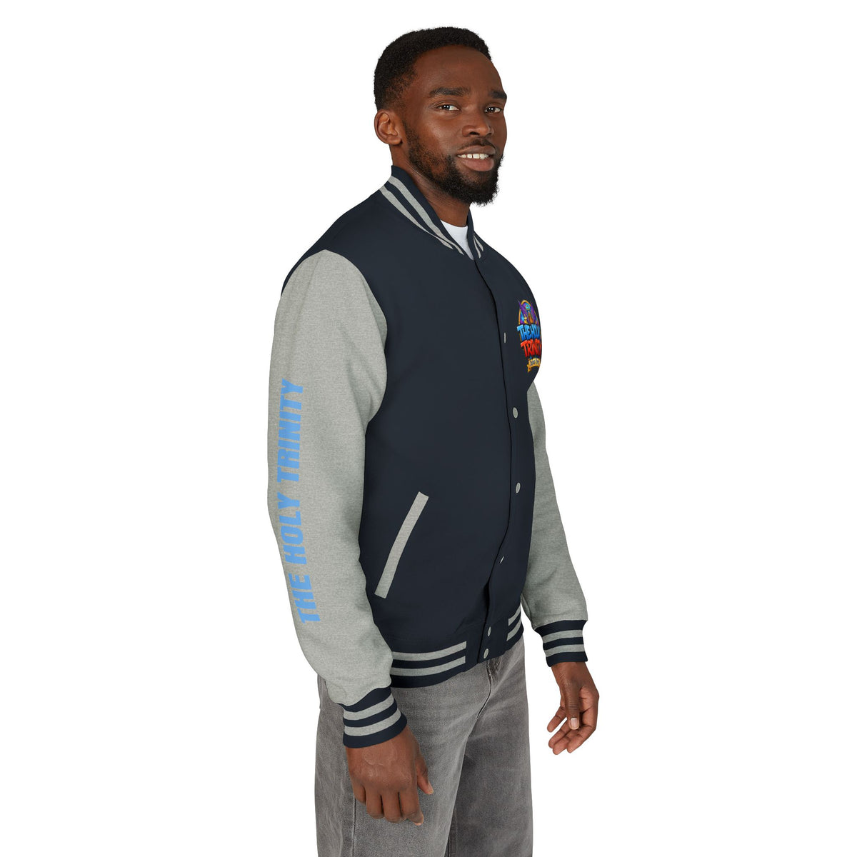 Letterman Jacket — "The Holy Trinity" Christian Varsity Jacket