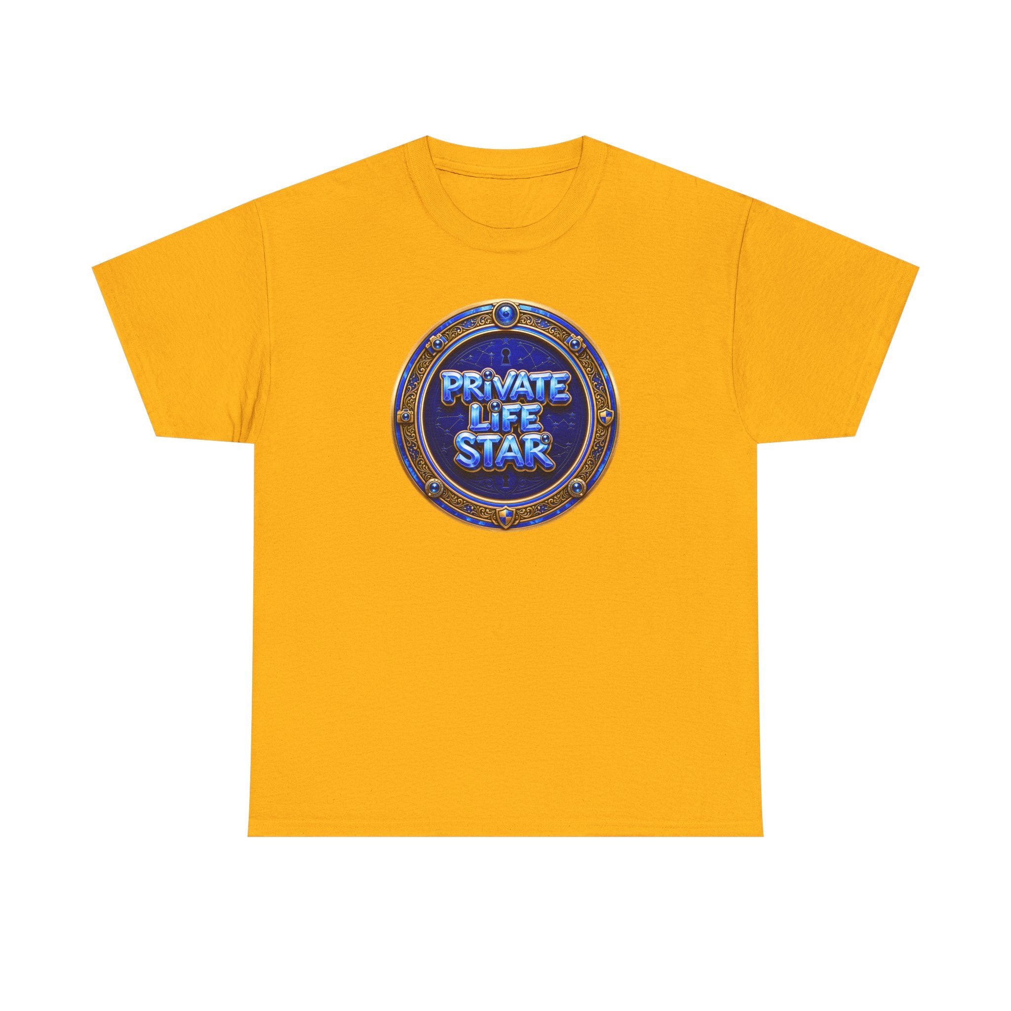 "Private Life Star" T-Shirt — Retro Badge Graphic Tee