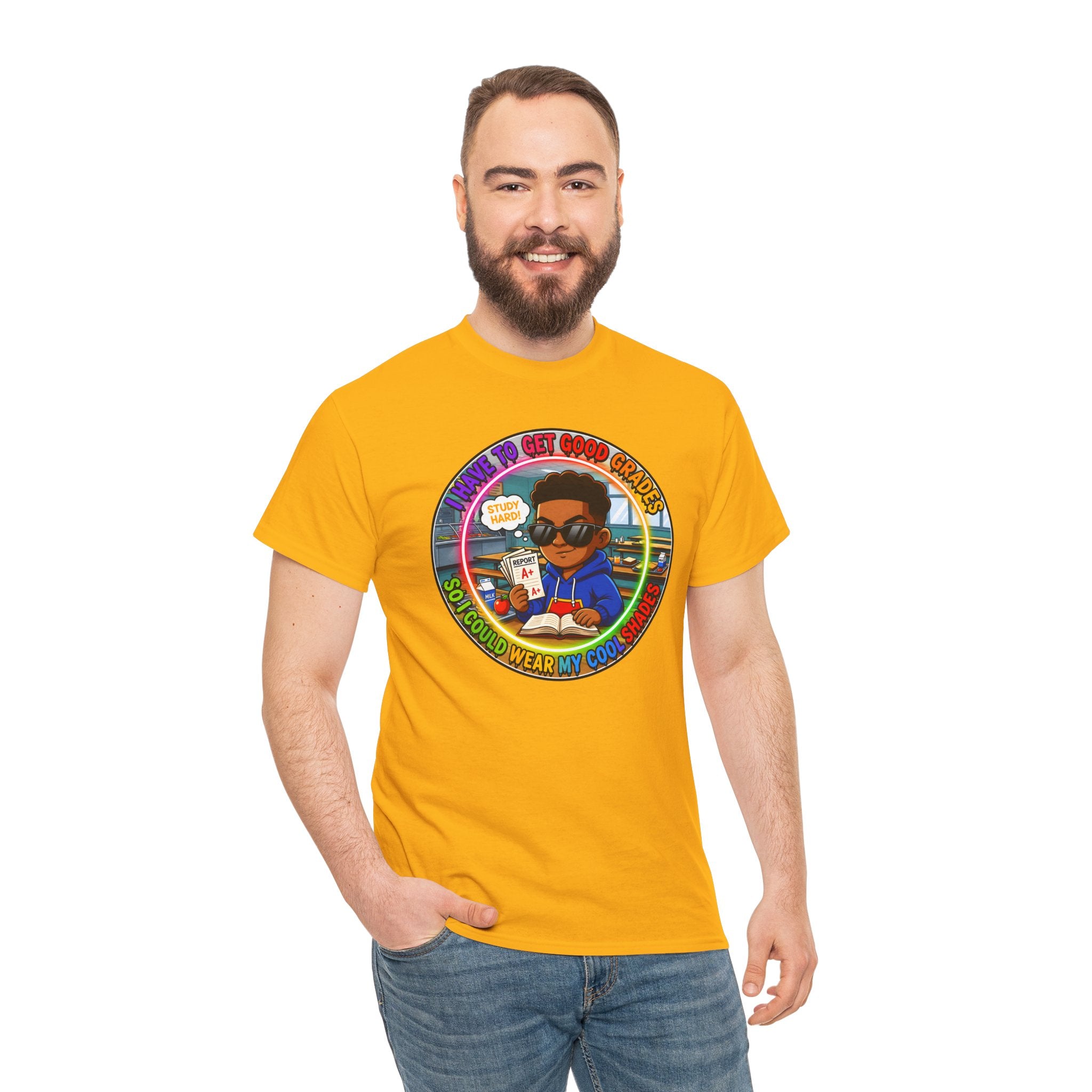 Retro 'I Have To Get Good Grades' Graphic Tee
