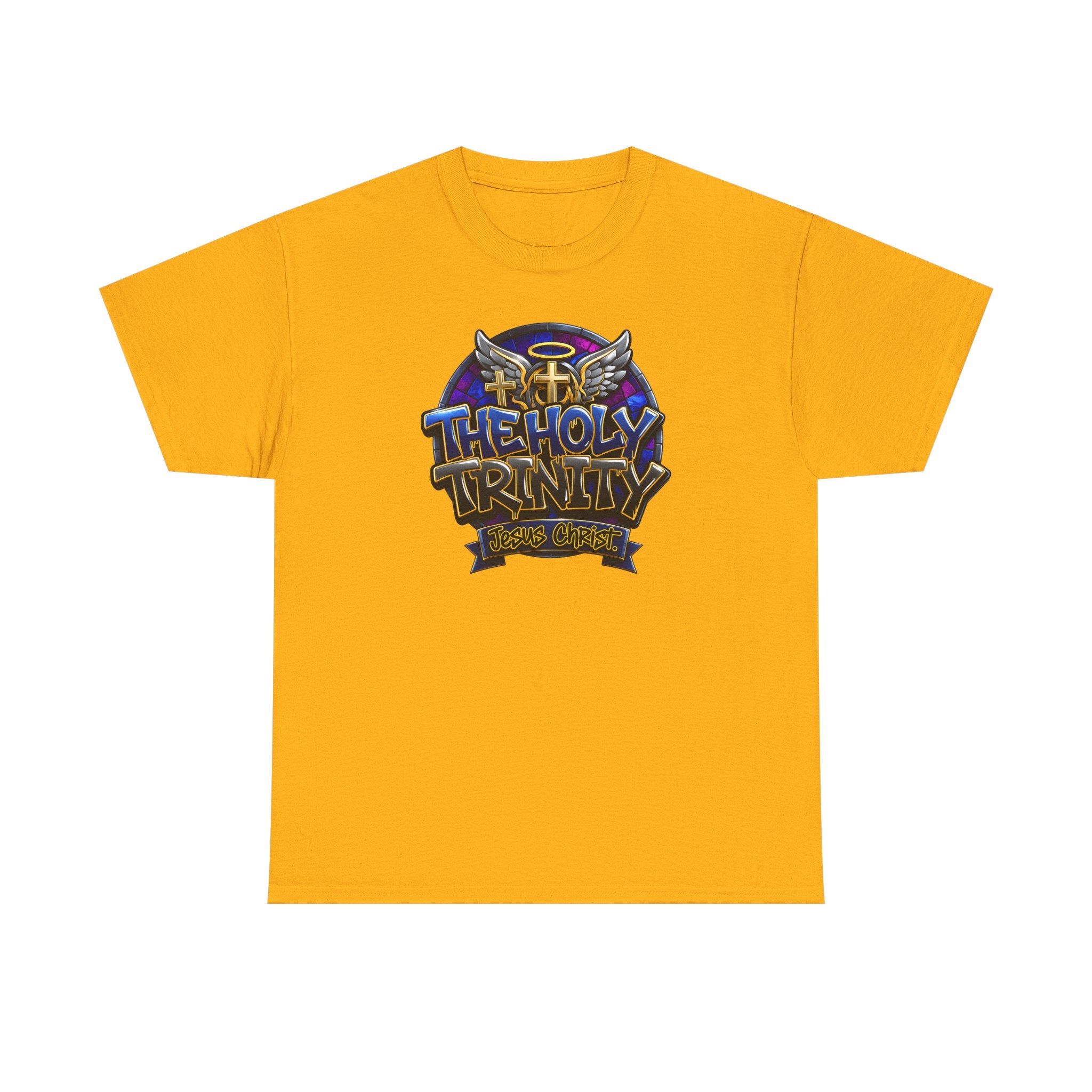 The Holy Trinity Tee — Christian Faith Graphic T-Shirt