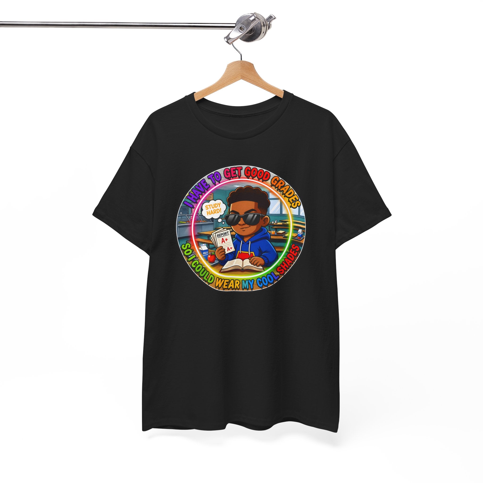 Retro 'I Have To Get Good Grades' Graphic Tee