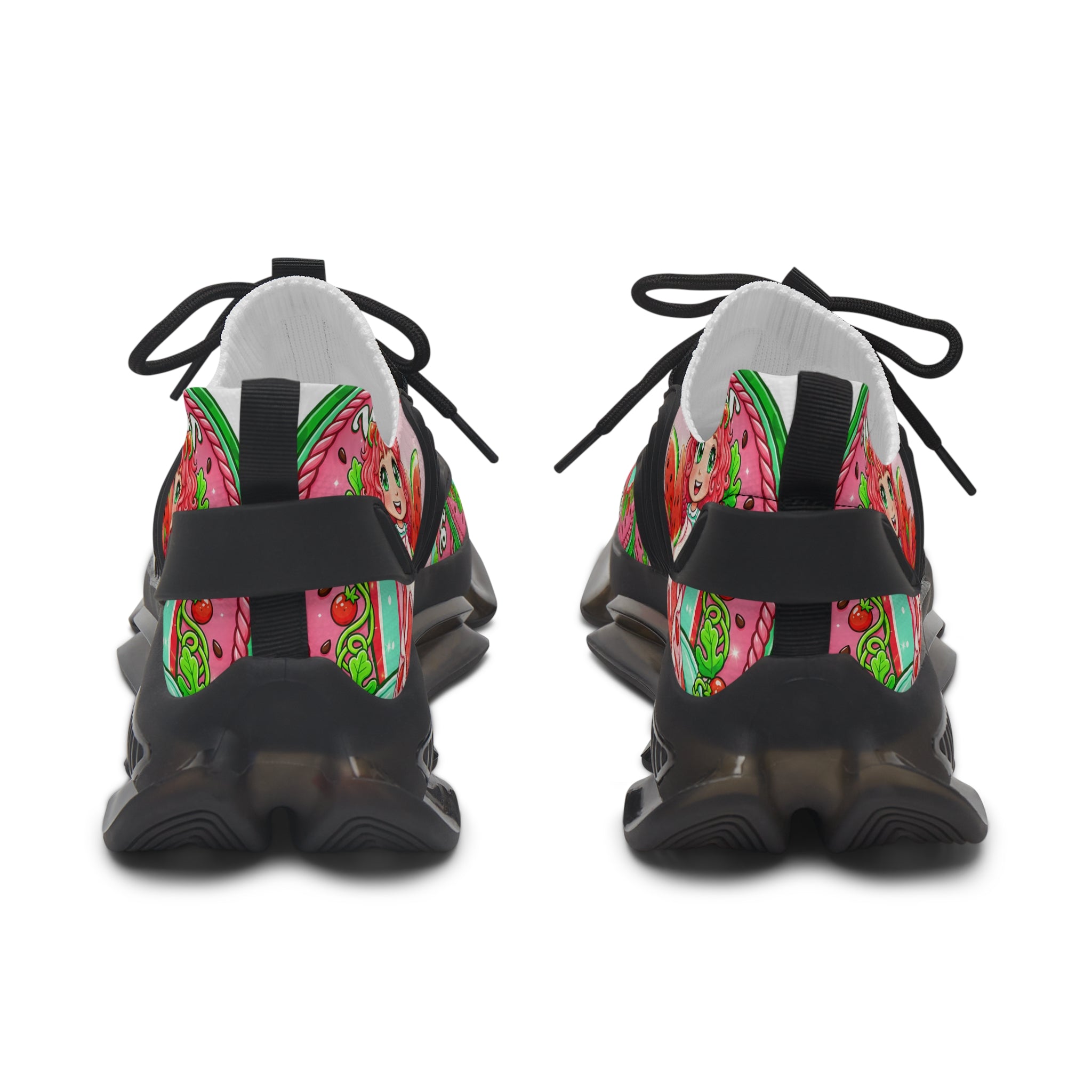 Women's Mesh Sneakers —" Watermelon Shortcake "Graphic Athletic Shoes