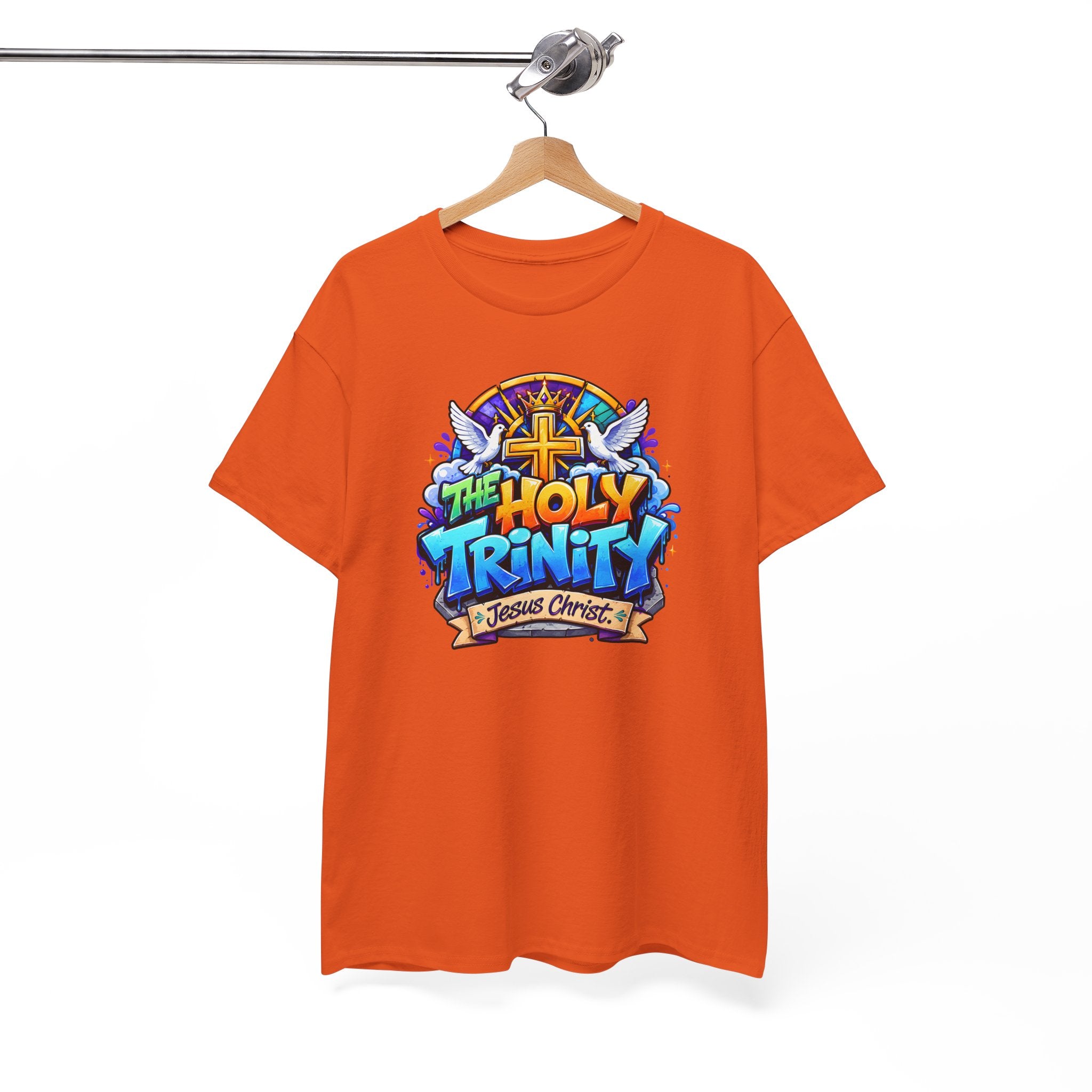 Christian Tee - "The Holy Trinity" Church Youth Graphic T-Shirt
