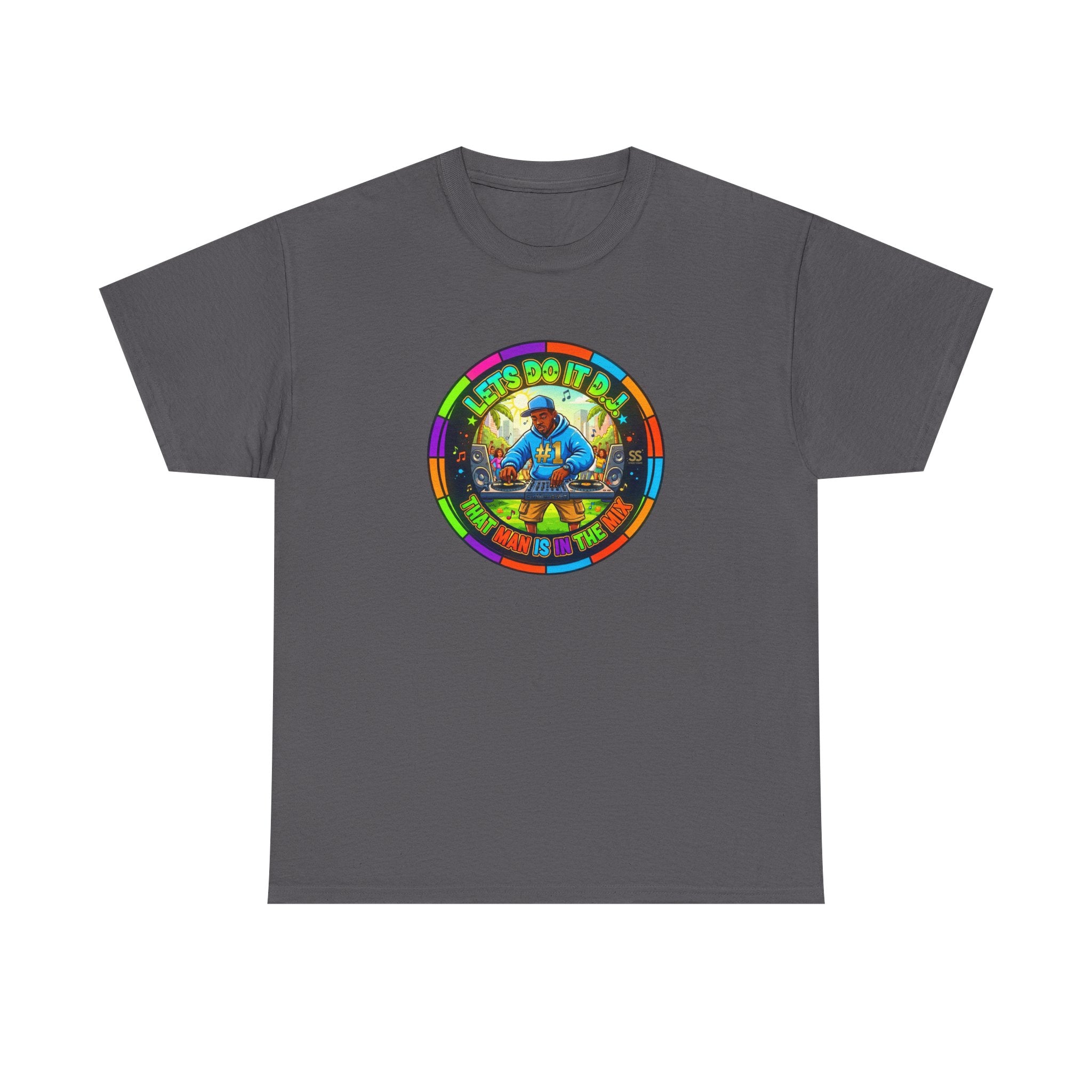 T-Shirt — "Let's Do It Dj!" Retro Camper Road Trip Graphic Tee