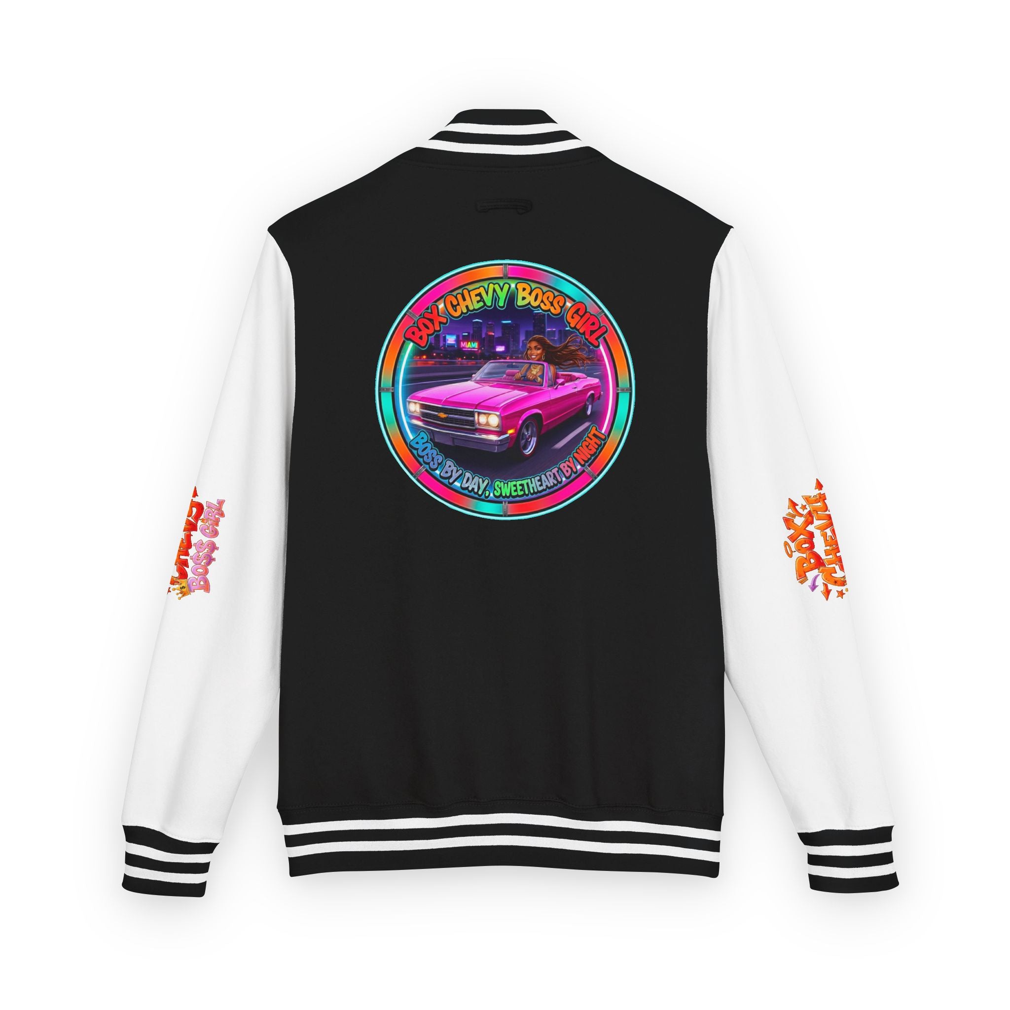 Letterman Jacket "Box Chevy Boss Girl"