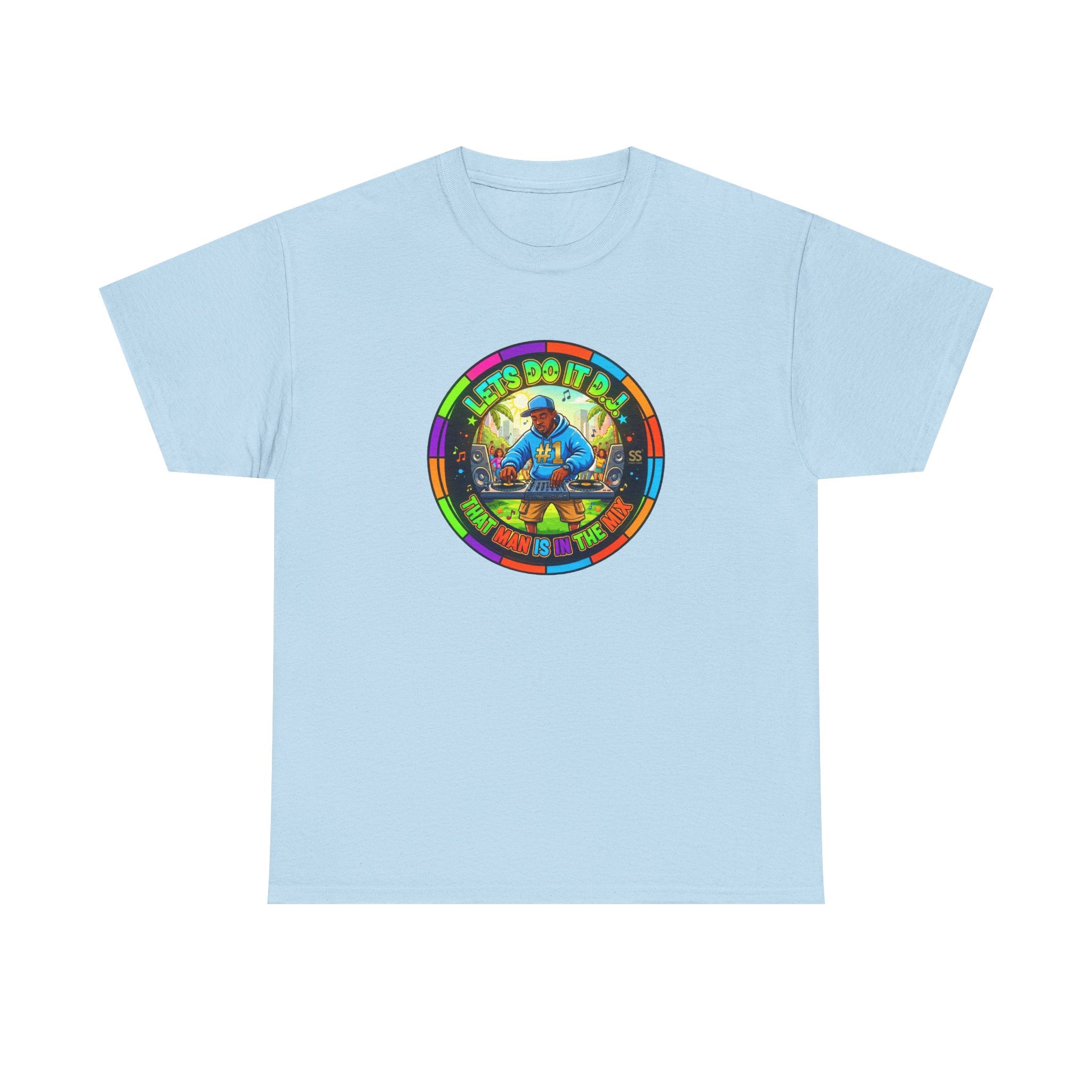 T-Shirt — "Let's Do It Dj!" Retro Camper Road Trip Graphic Tee