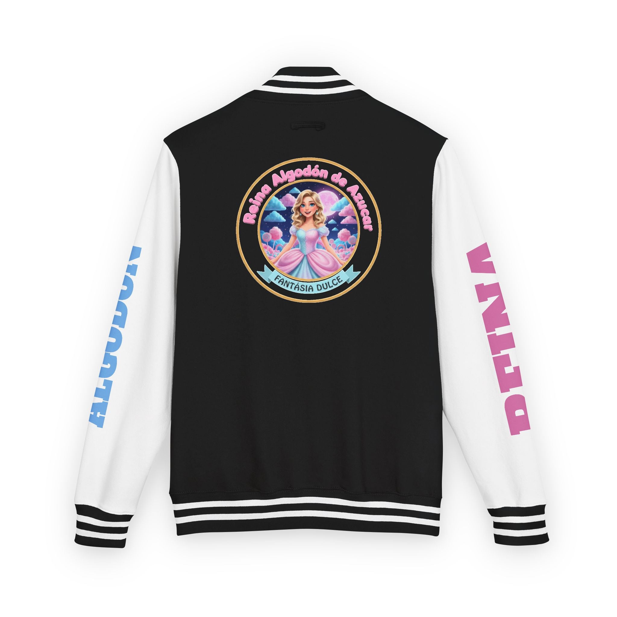 Letterman Jacket — Reina Algodón de Azucar-  Circle Logo