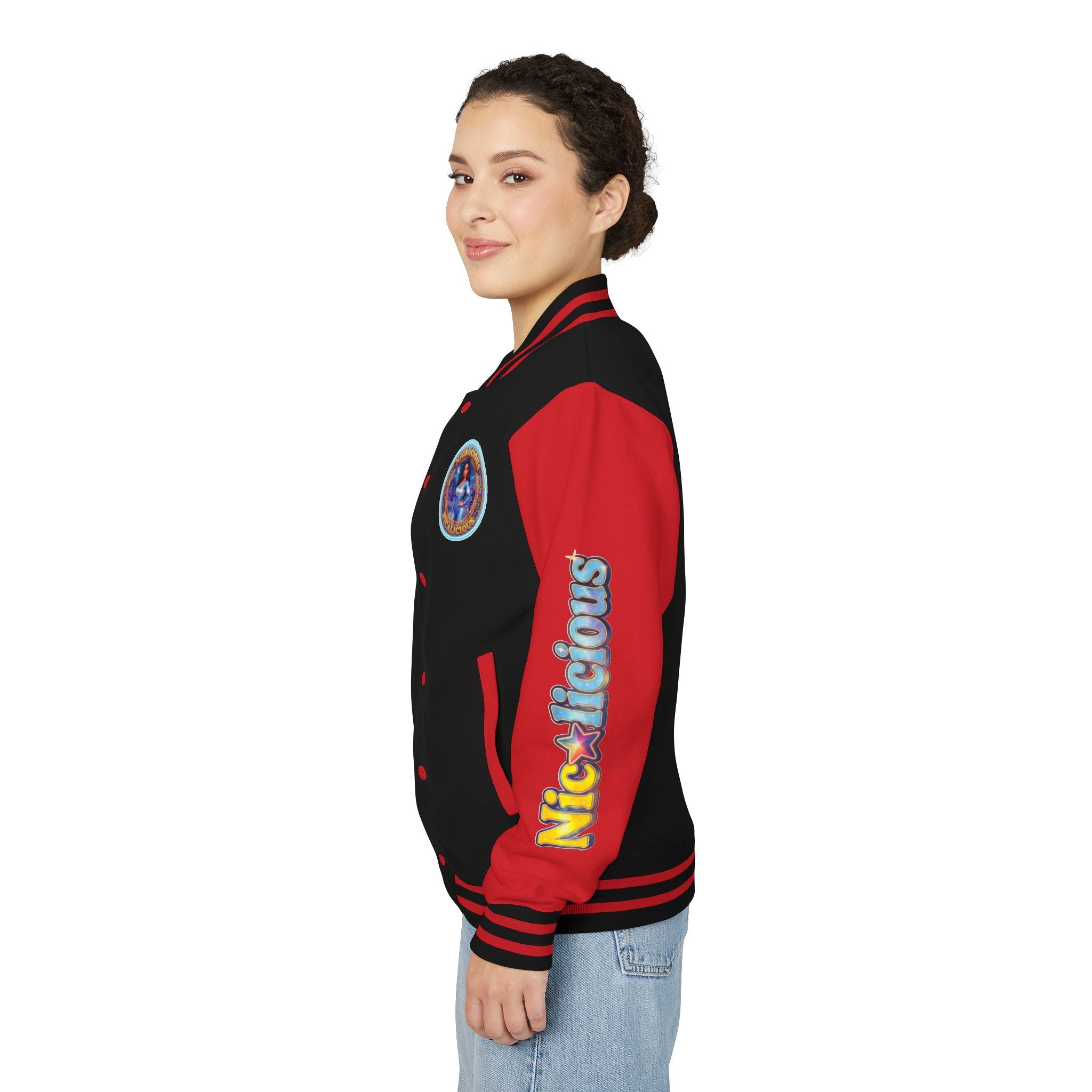 Letterman Jacket — 'Nicalicious' Retro Varsity Jacket