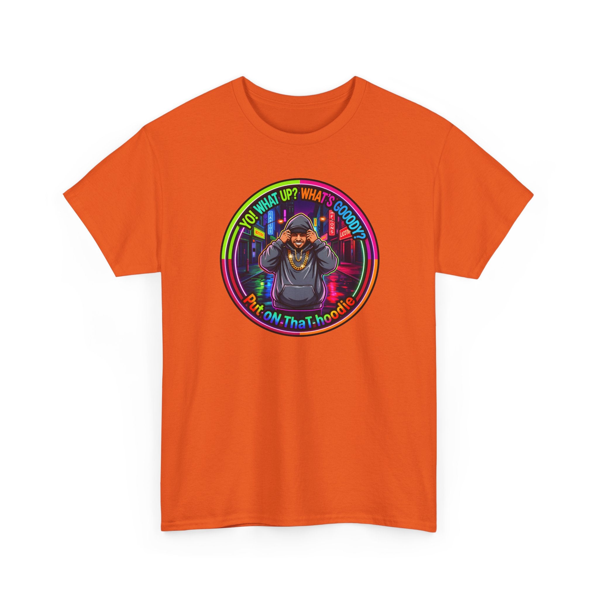 Men's T-Shirt Graphic- "Yo! What's up?  What's Goooody?"