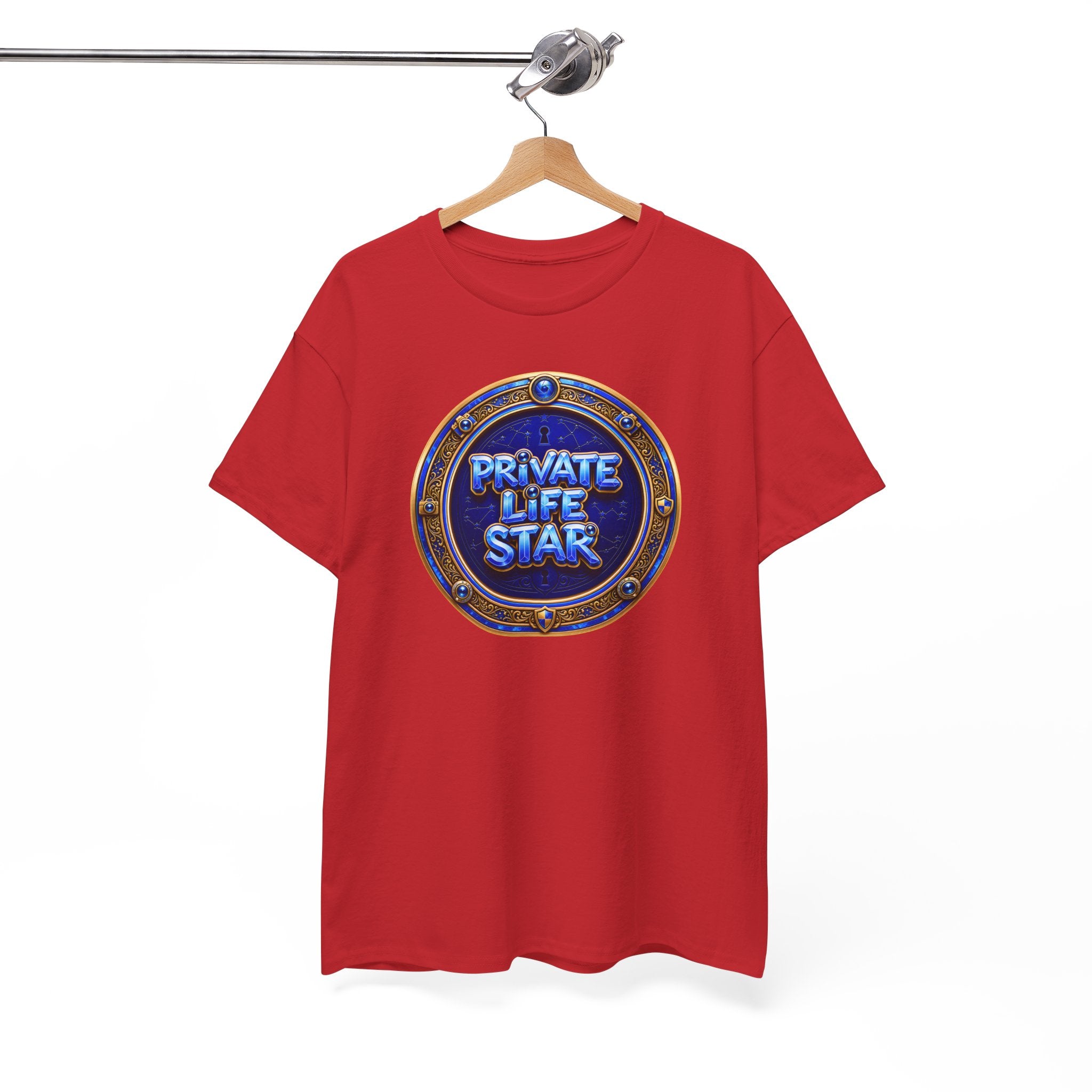 "Private Life Star" T-Shirt — Retro Badge Graphic Tee
