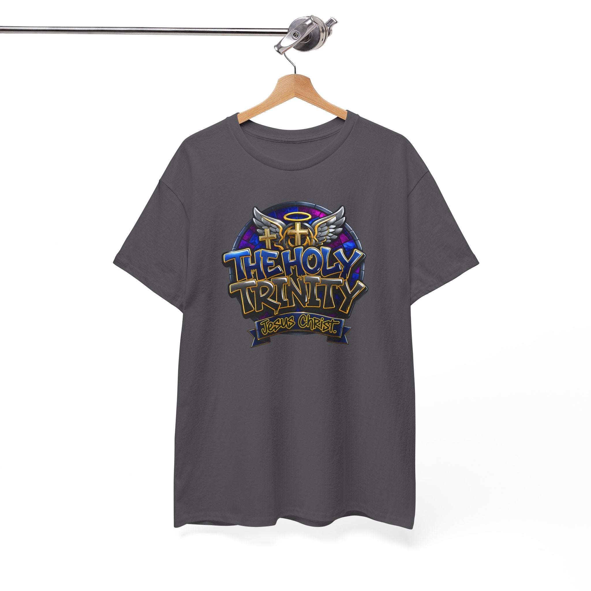 The Holy Trinity Tee — Christian Faith Graphic T-Shirt