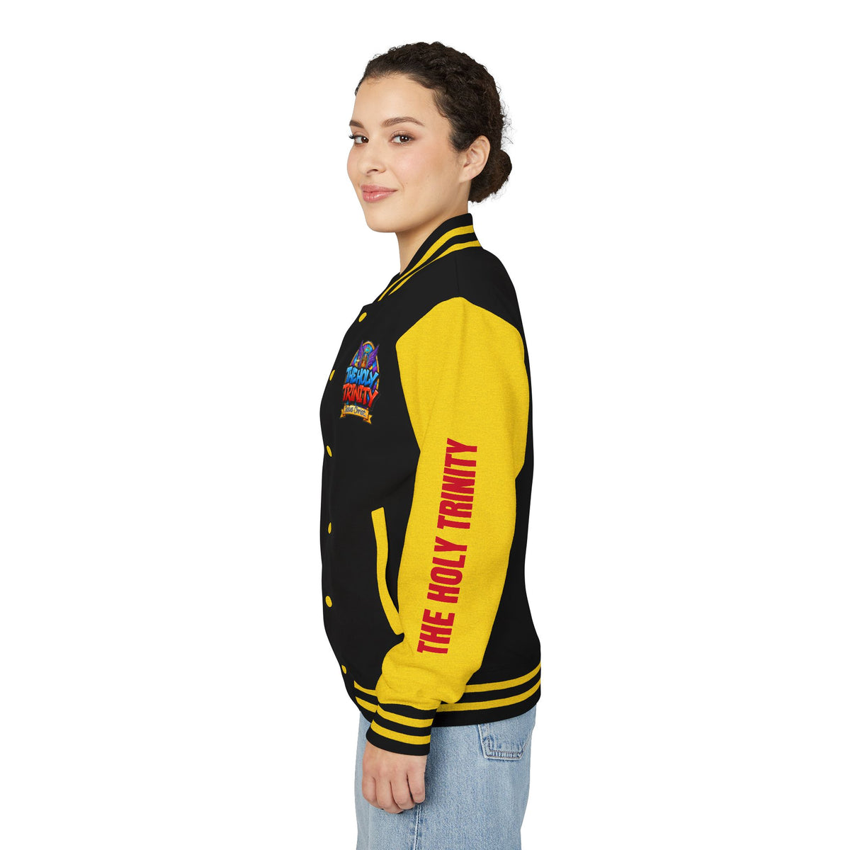Letterman Jacket — "The Holy Trinity" Christian Varsity Jacket