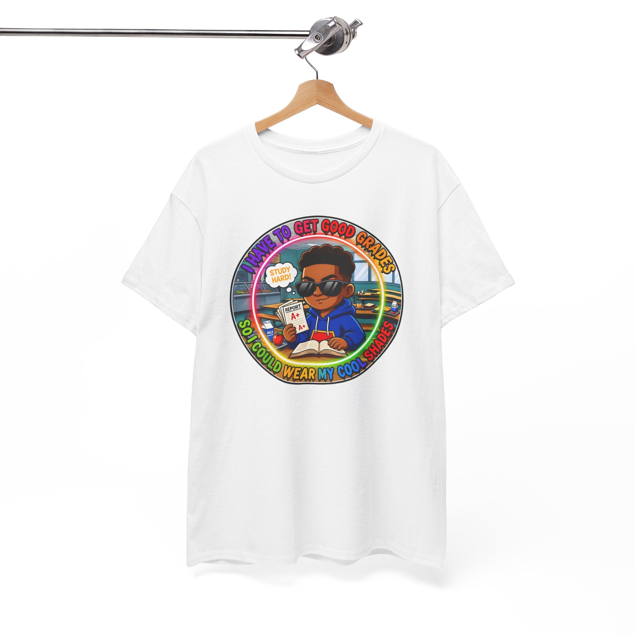 Retro 'I Have To Get Good Grades' Graphic Tee