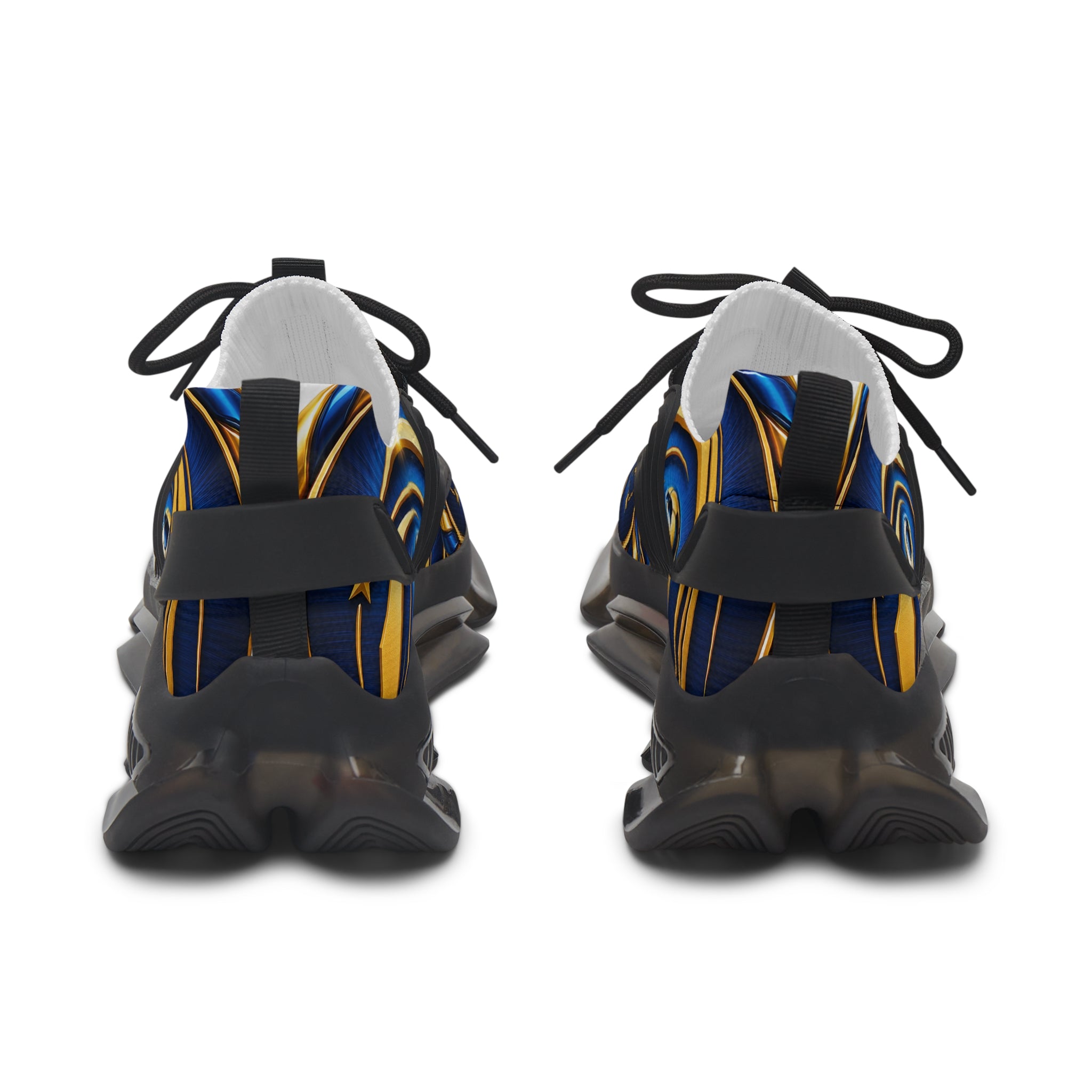 Men's Mesh Sneakers —"Can You Goal" Soccer Goal Design Women’s Athletic Shoes