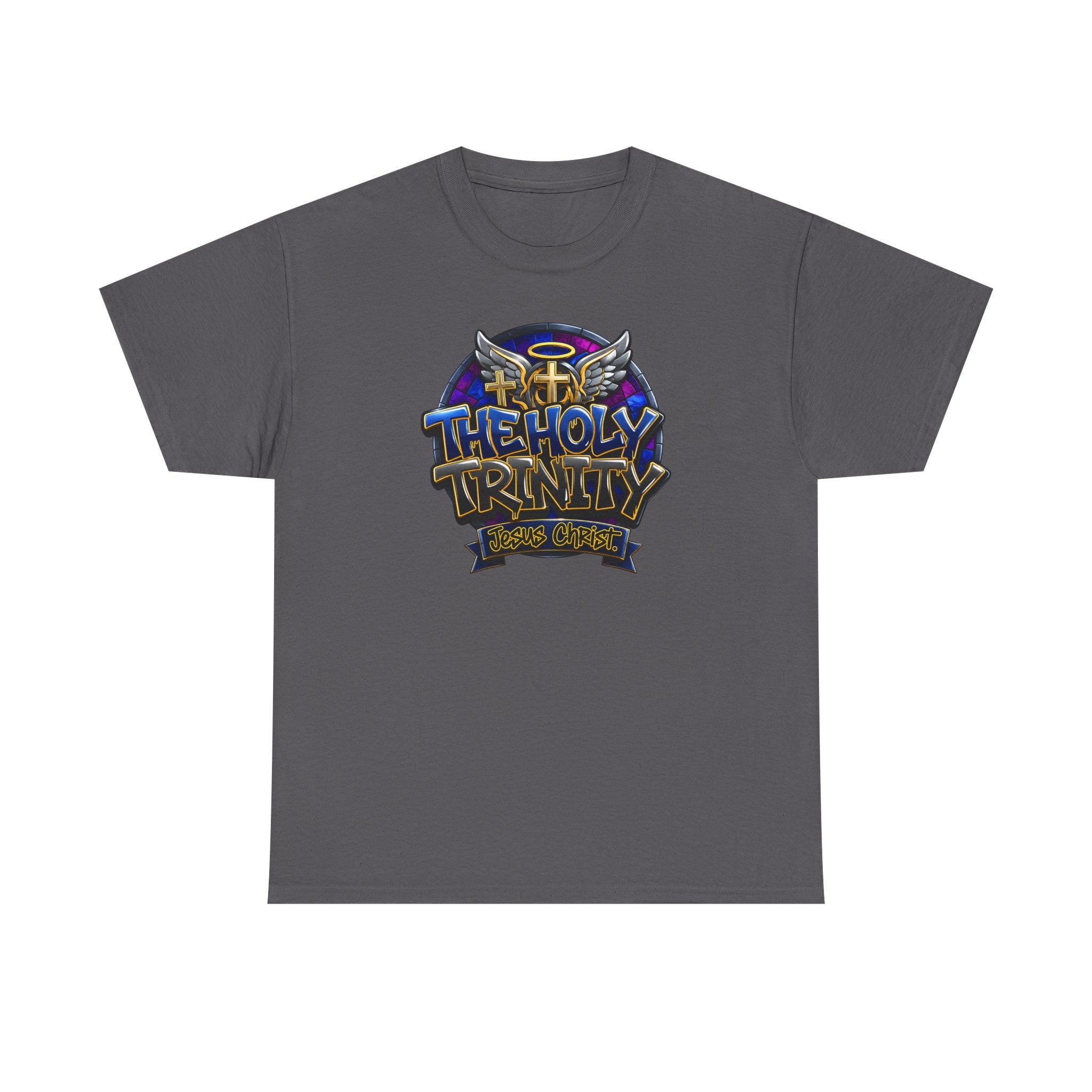 The Holy Trinity Tee — Christian Faith Graphic T-Shirt