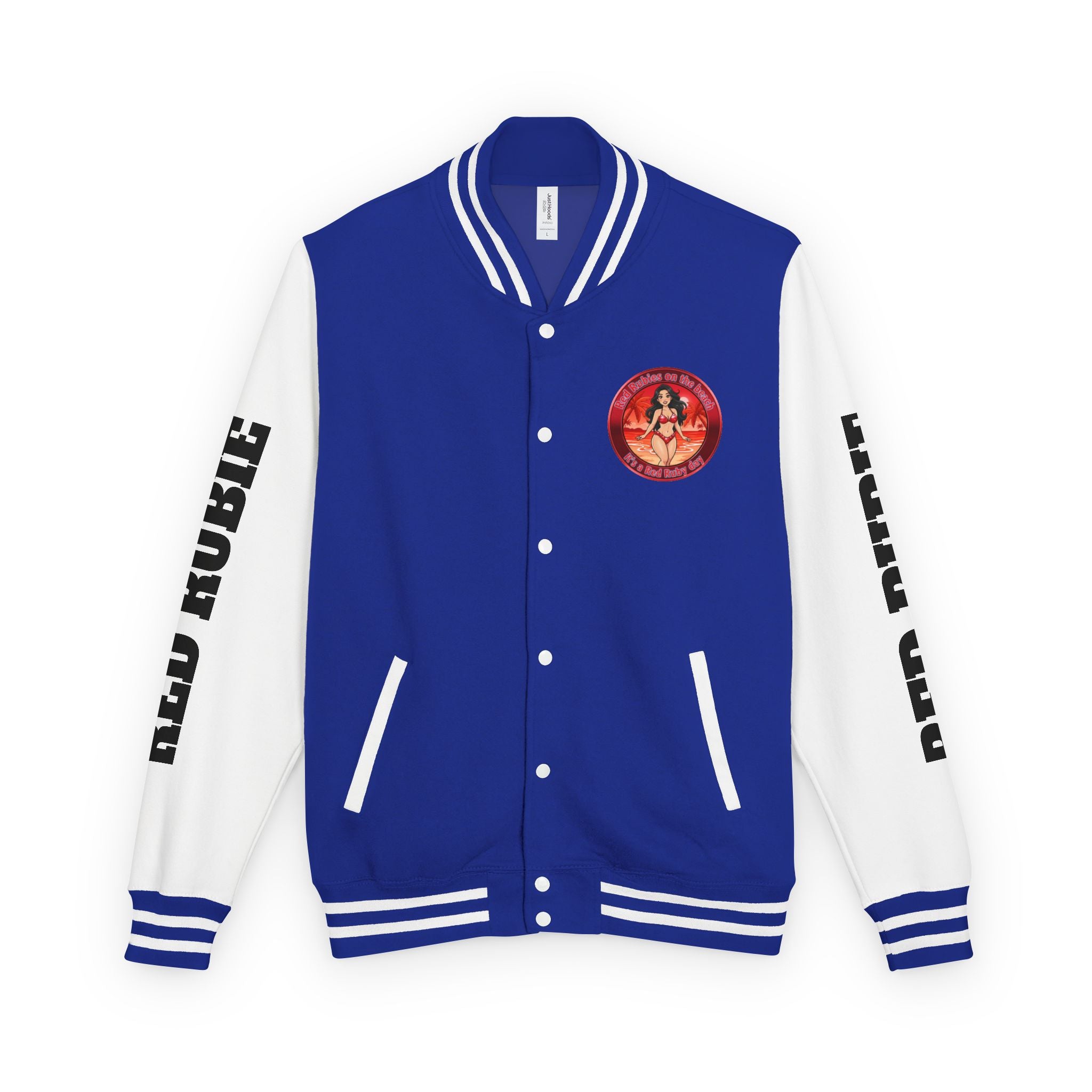 Letterman Jacket — 'It's A Red Rubie Day'- Varsity Jacket