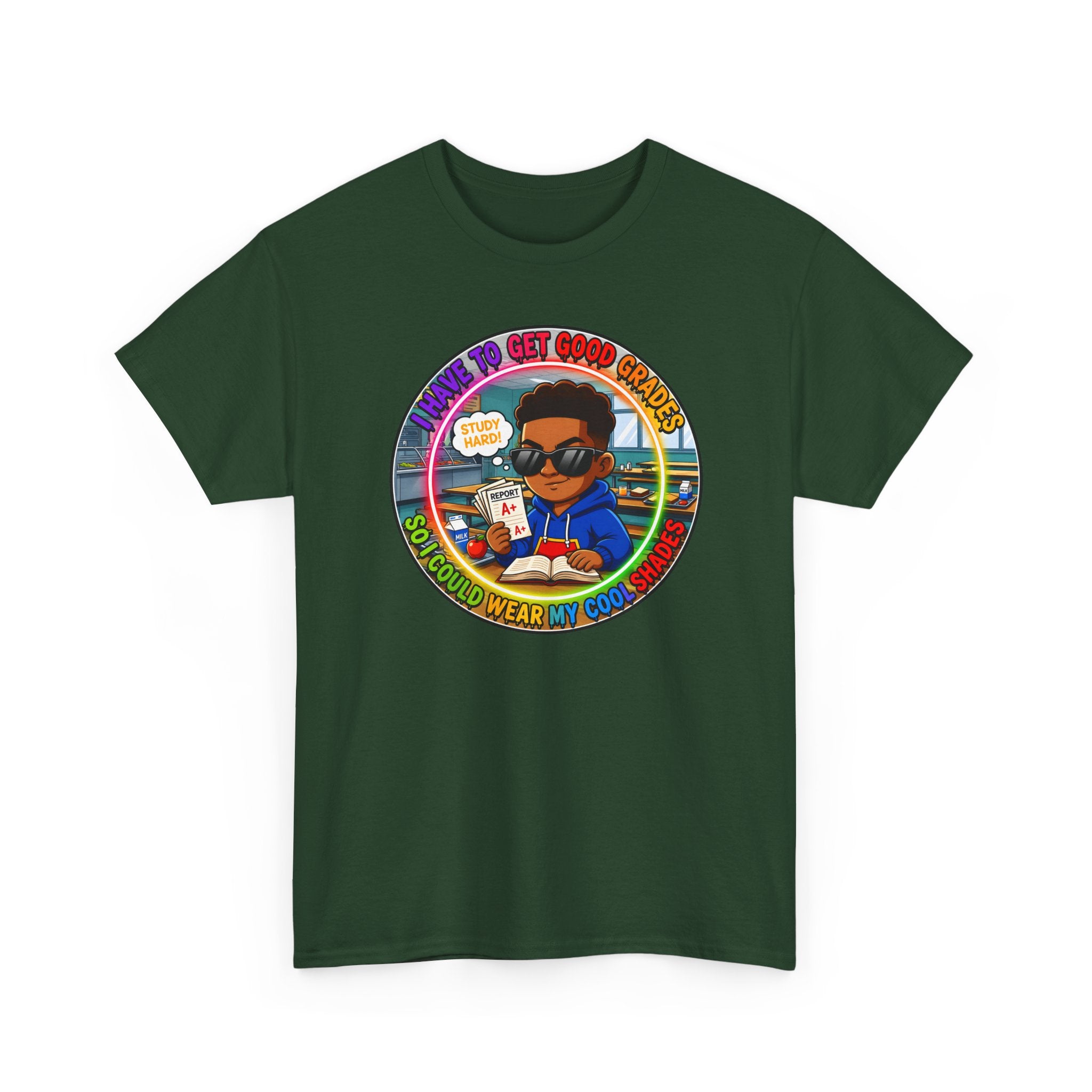 Retro 'I Have To Get Good Grades' Graphic Tee