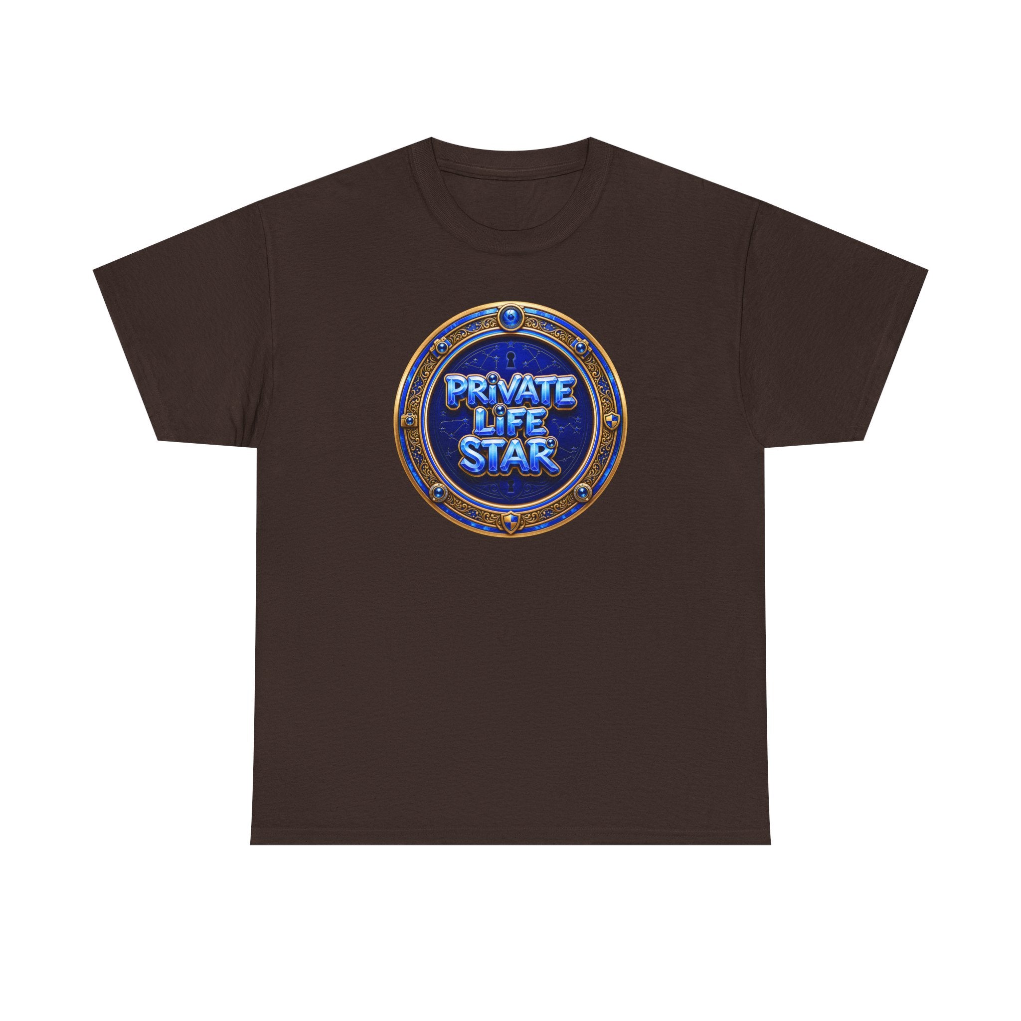"Private Life Star" T-Shirt — Retro Badge Graphic Tee